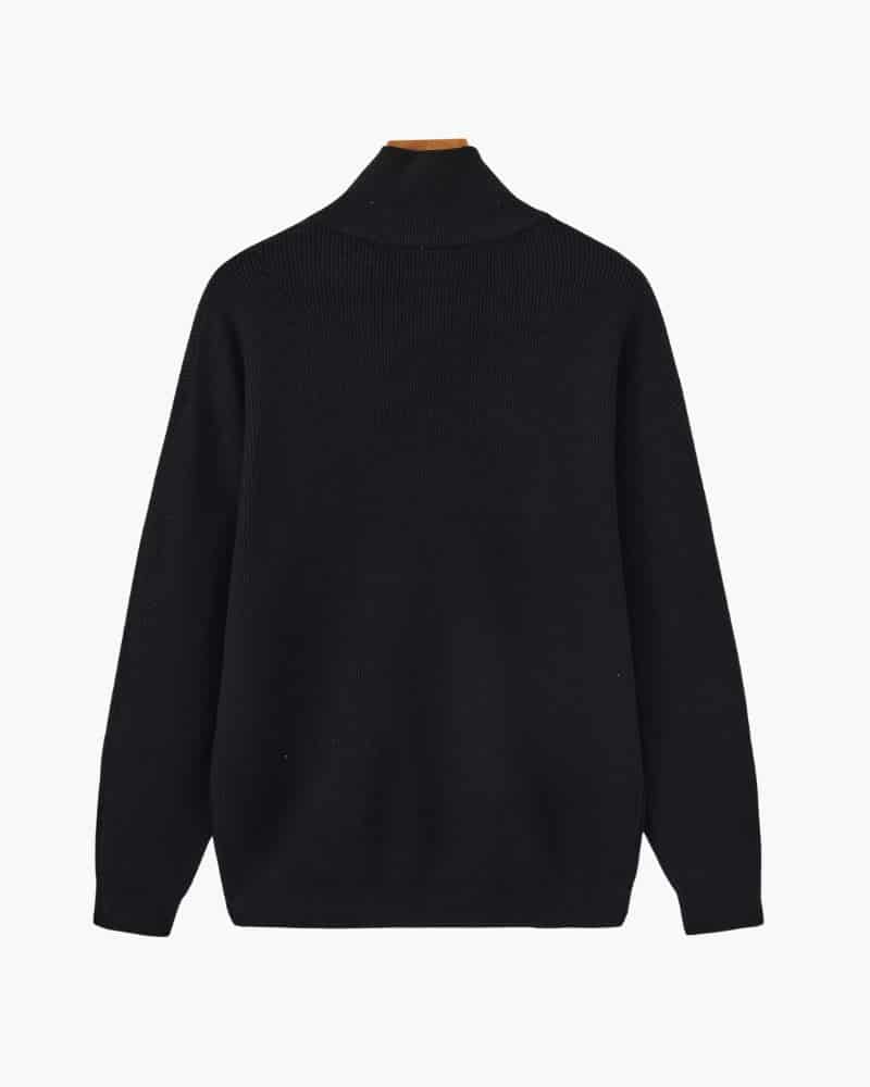 Refined Half-Zip Knit Pullover - miniatura 5