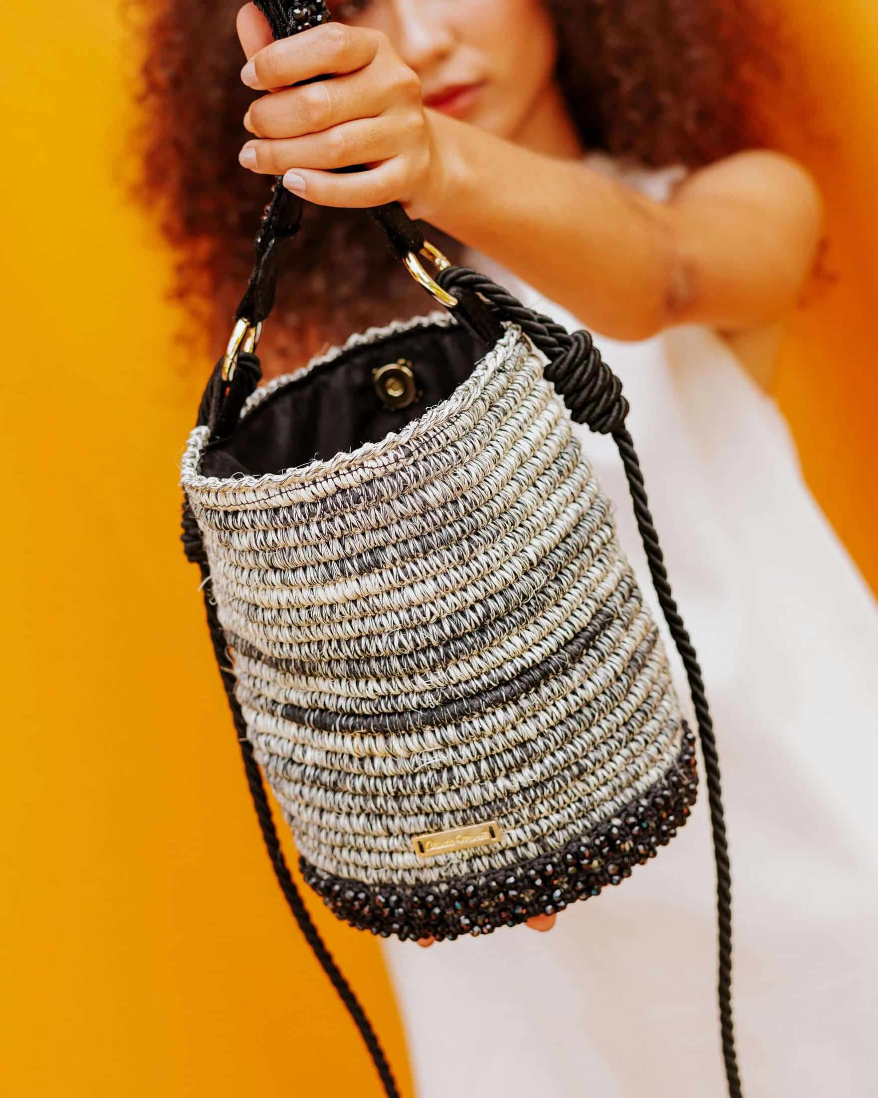 Bolso Tambo Fique Murano - miniatura 1