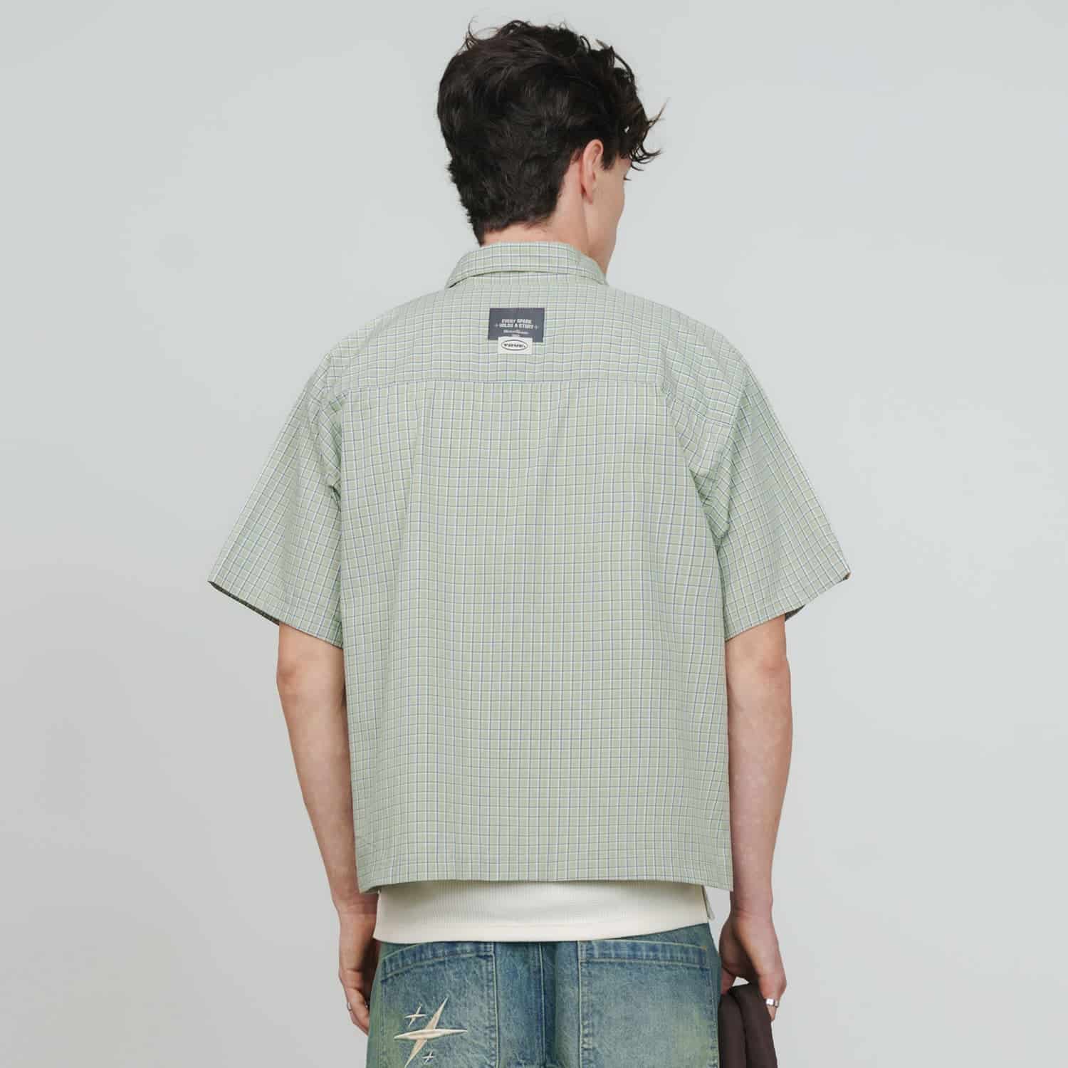 Prelude Button-Up Shirt - Olive Green - miniatura 5