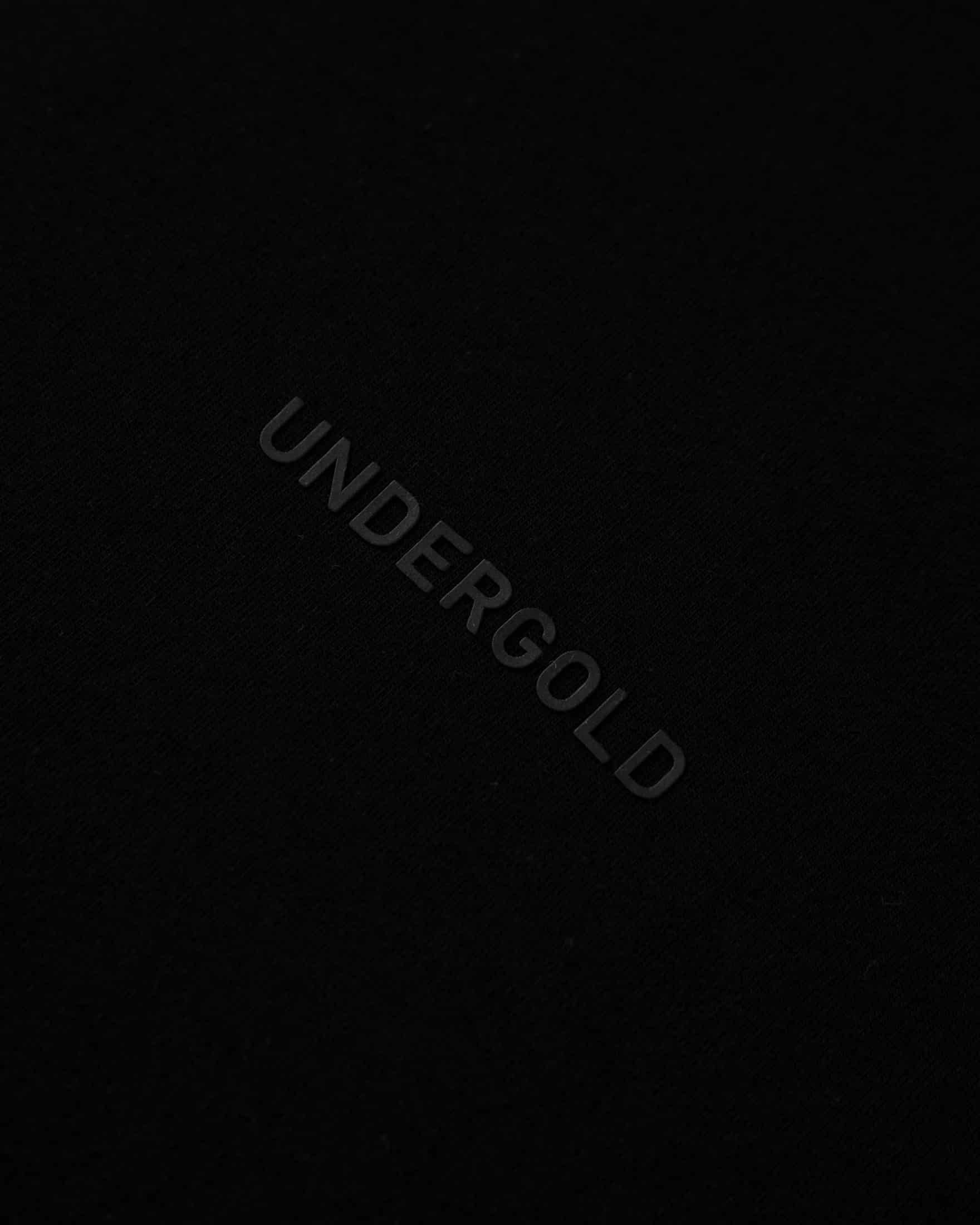 Line Logo Long Sleeve Boxy Fit Tshirt Black - miniatura 6