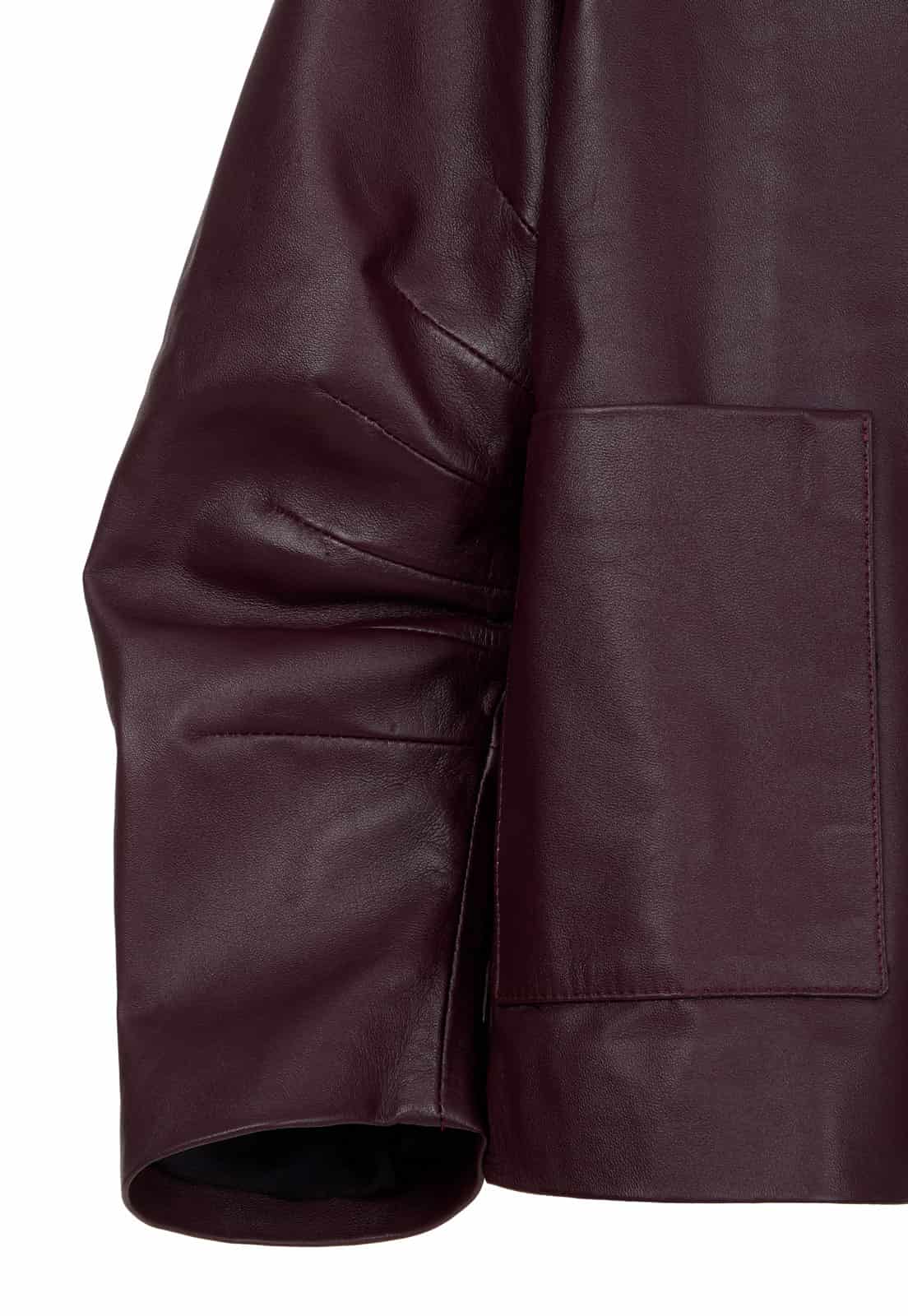 FURROWS LEATHER BLAZER - miniatura 7