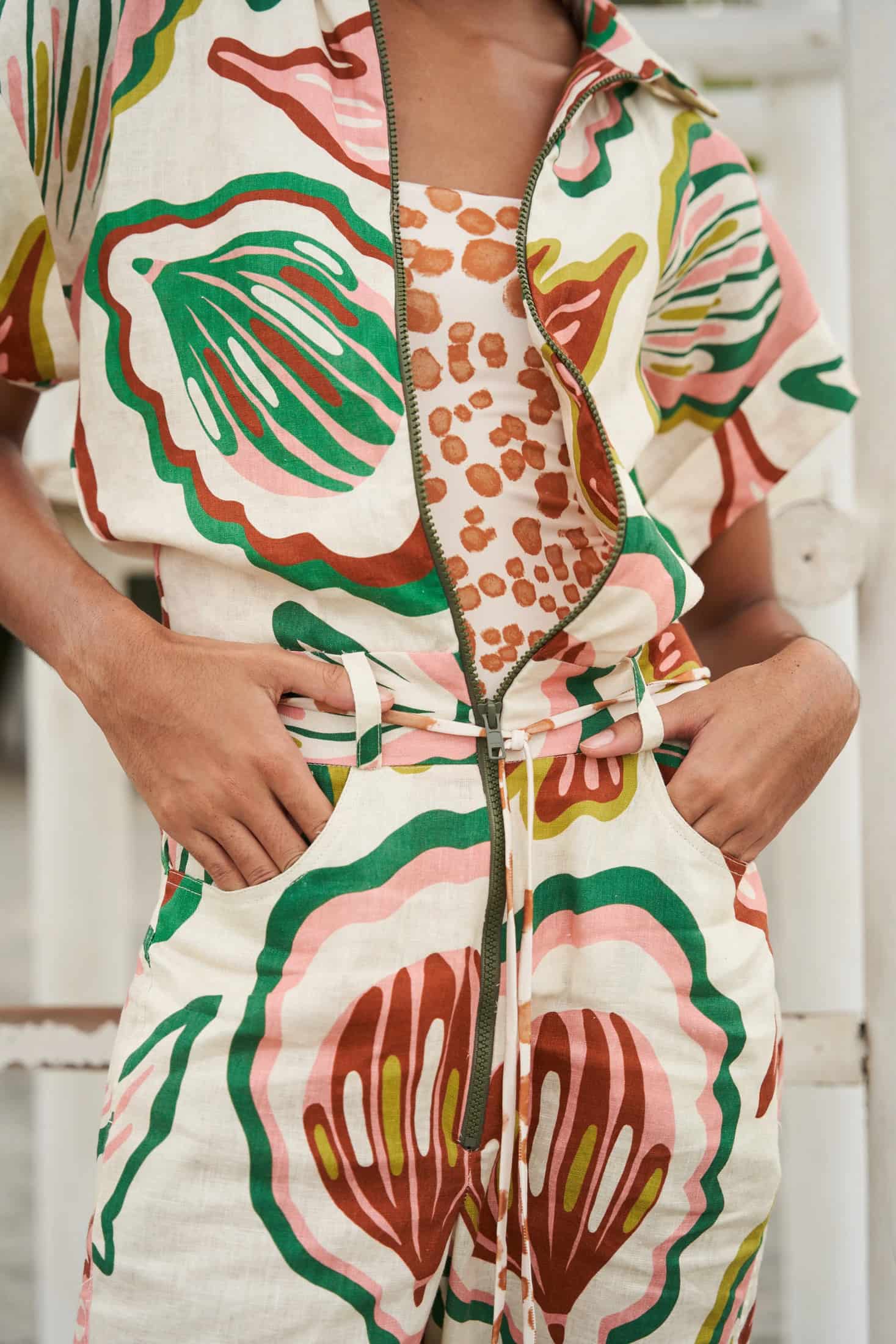 Jumpsuit Kauai Beige - miniatura 3