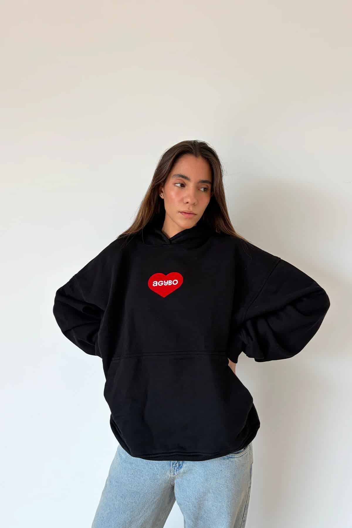 ICONIC Hoodie Black - miniatura 4