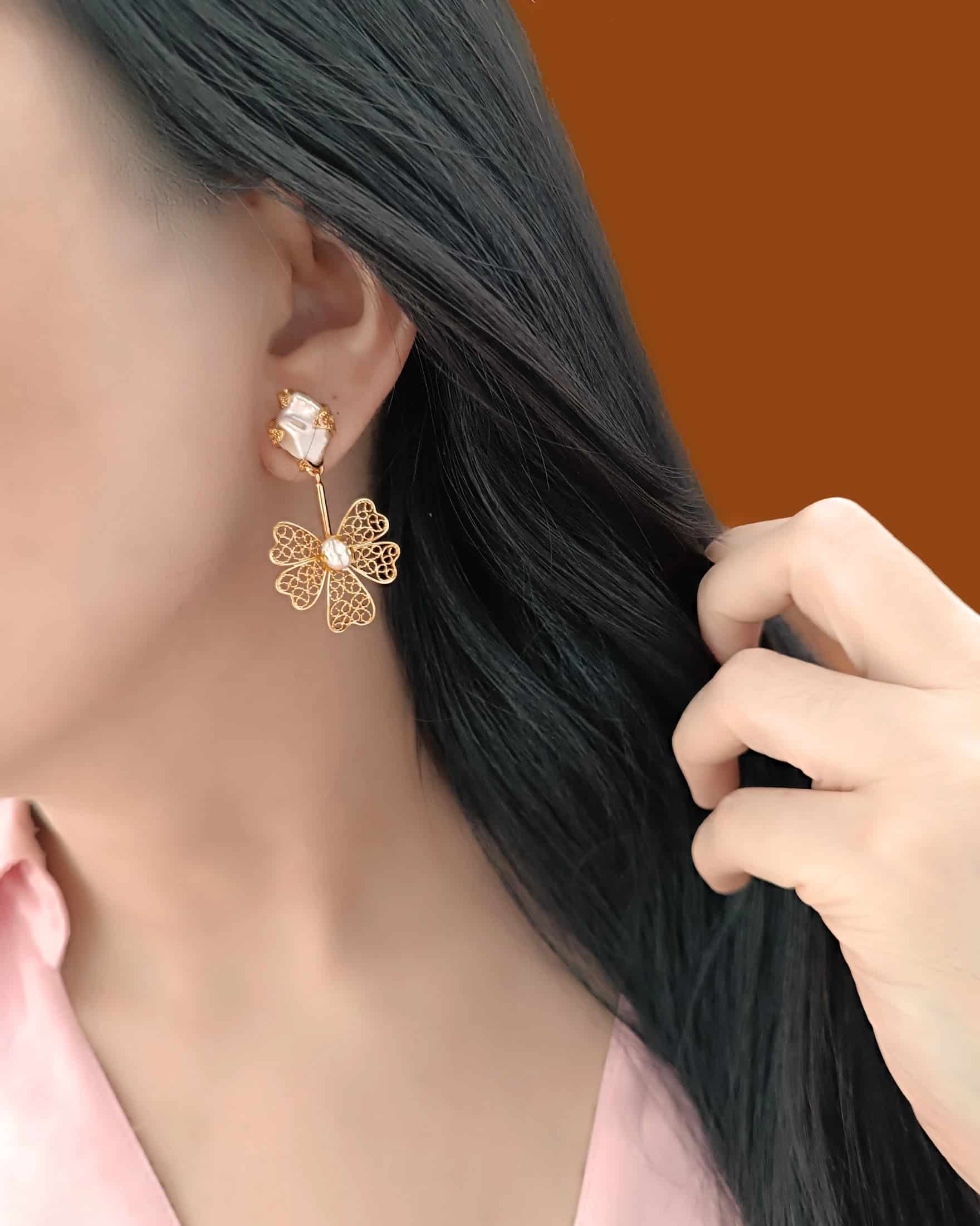 Aretes filigrana Alegría - miniatura 2
