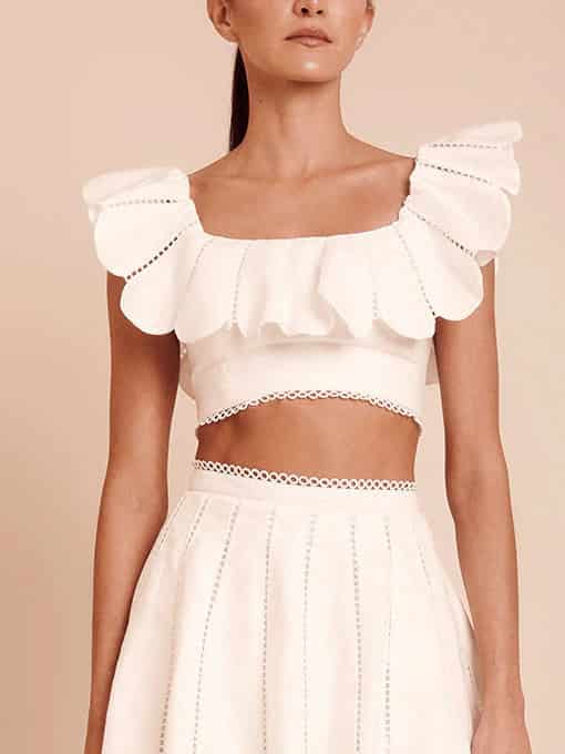NELA TOP IVORY - miniatura 2