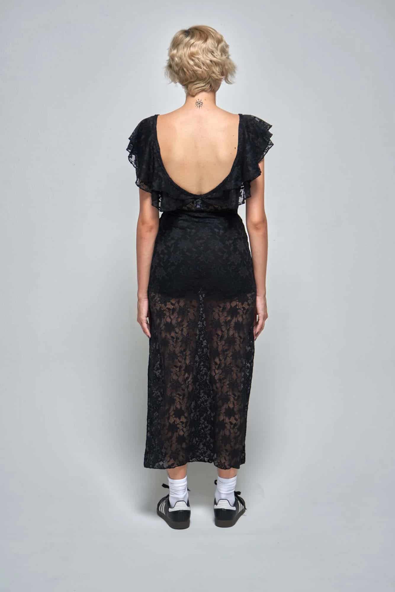 MIZU BLACK DRESS - miniatura 23