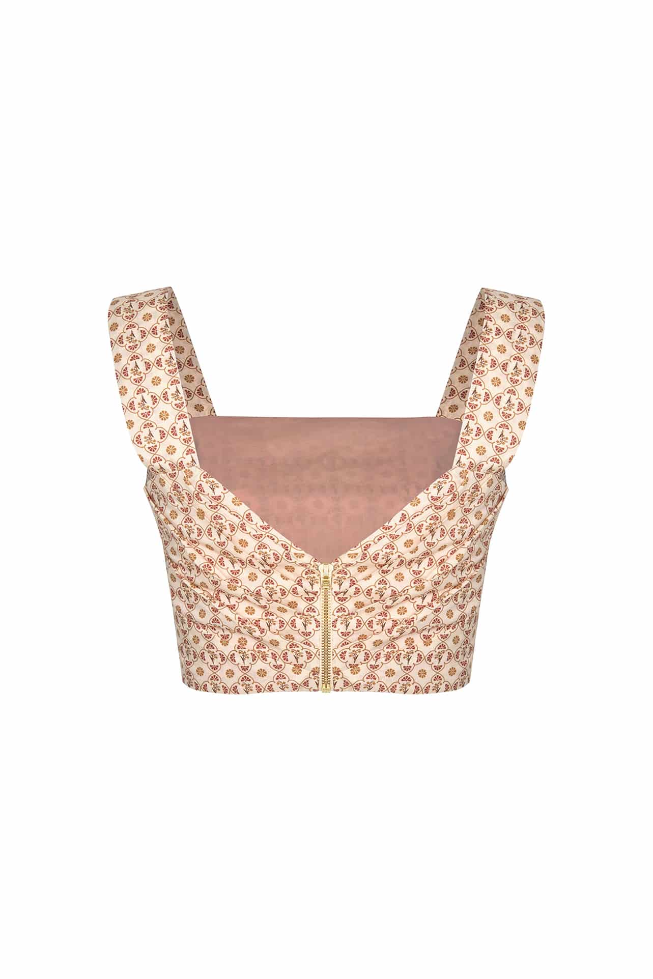 Marimba Cotton Bio Top / Beige May Flower - miniatura 3