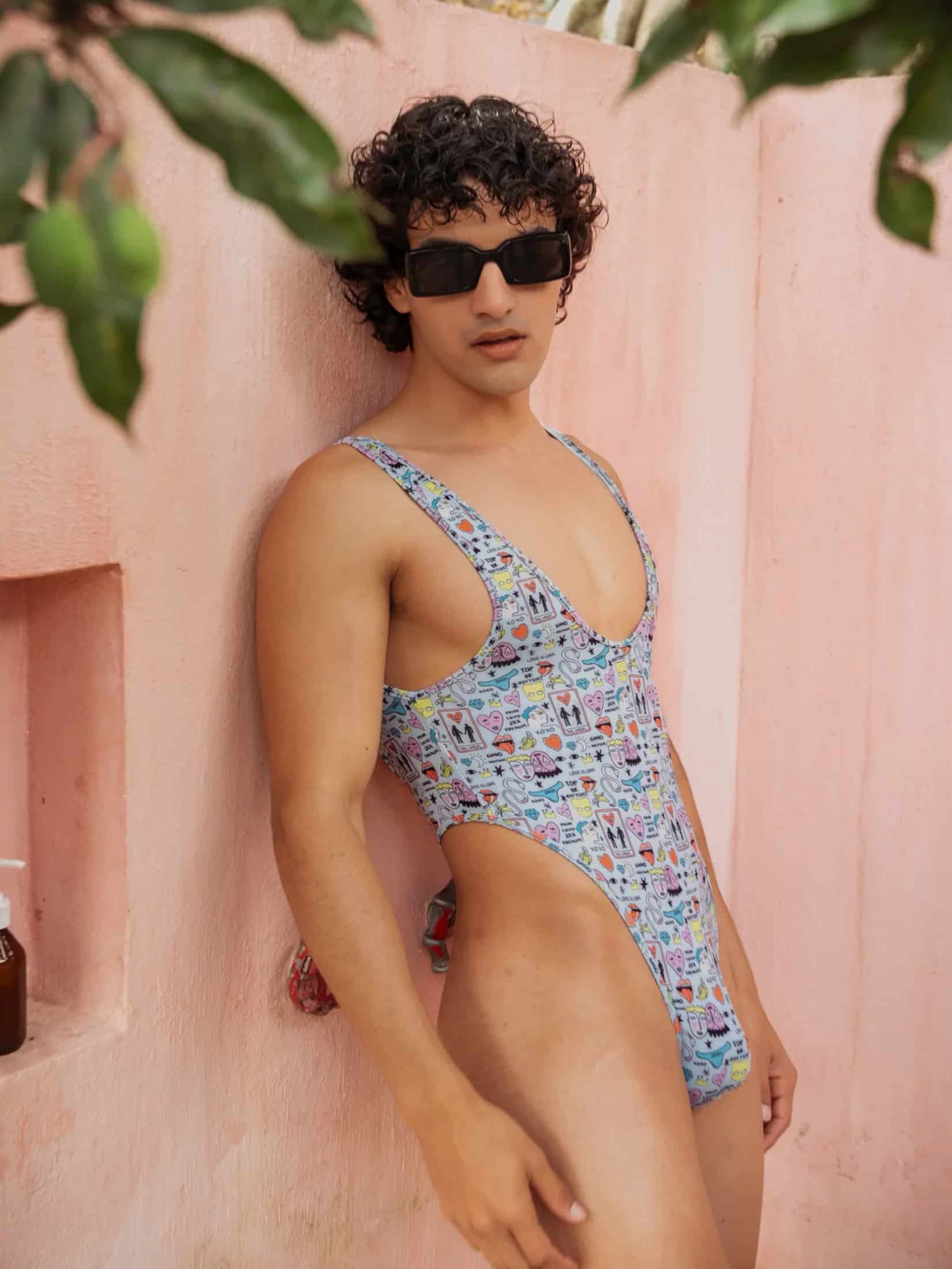Blue Icon Bodysuit - miniatura 10