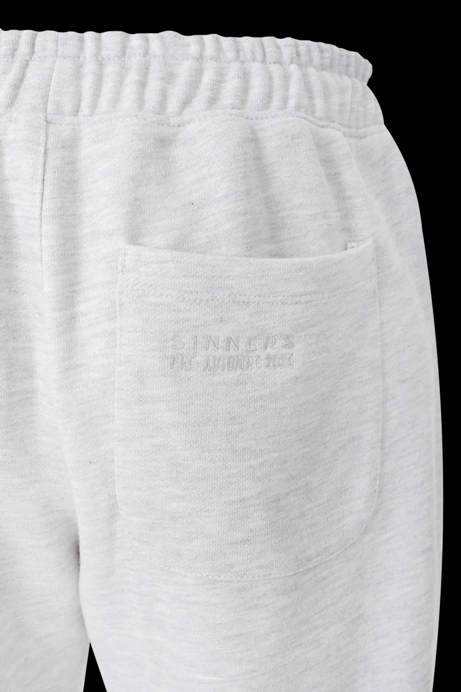 POLIZIA GRAY FLARED SWEATPANTS - miniatura 4