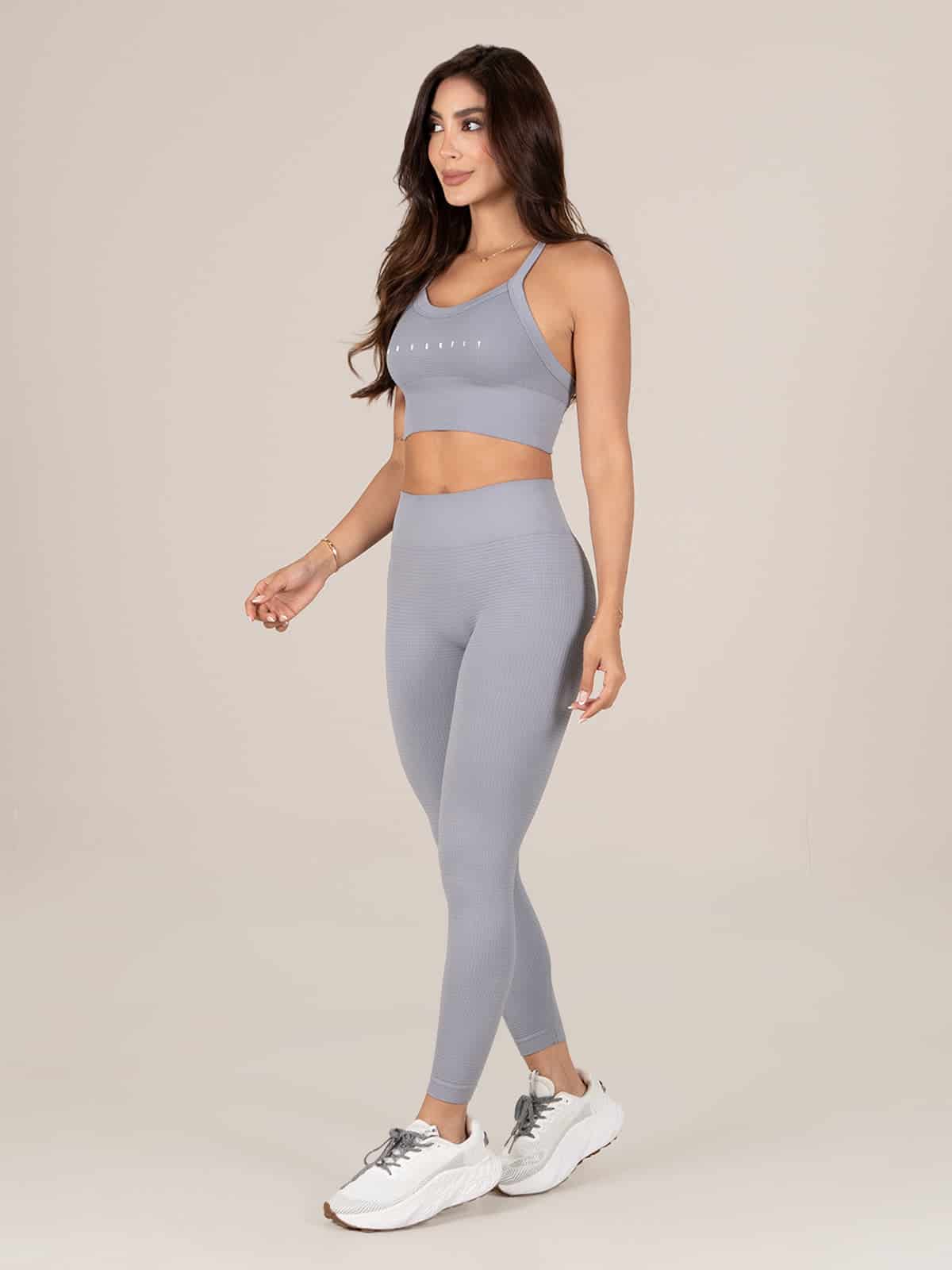 City Leggins Set Seamless Gris - miniatura 2