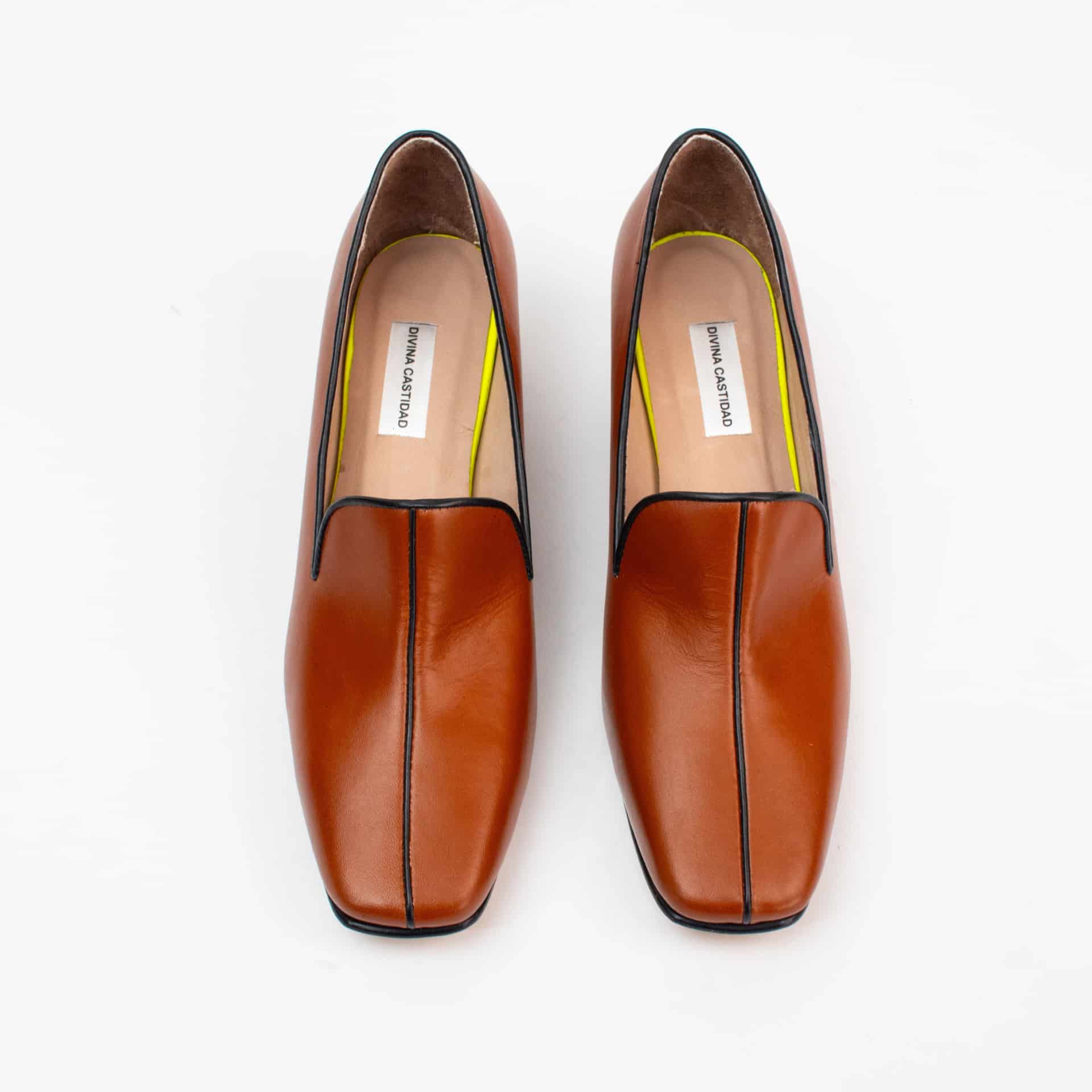 LOAFERS - honey x black - miniatura 3