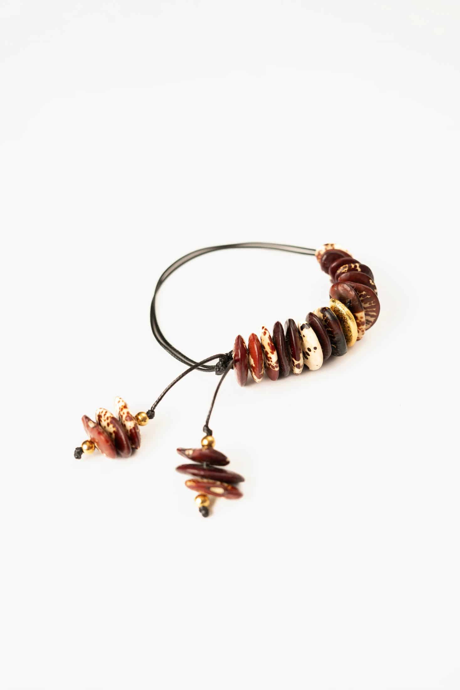 Pulsera Siembra Oro Frijol Rojo - miniatura 1