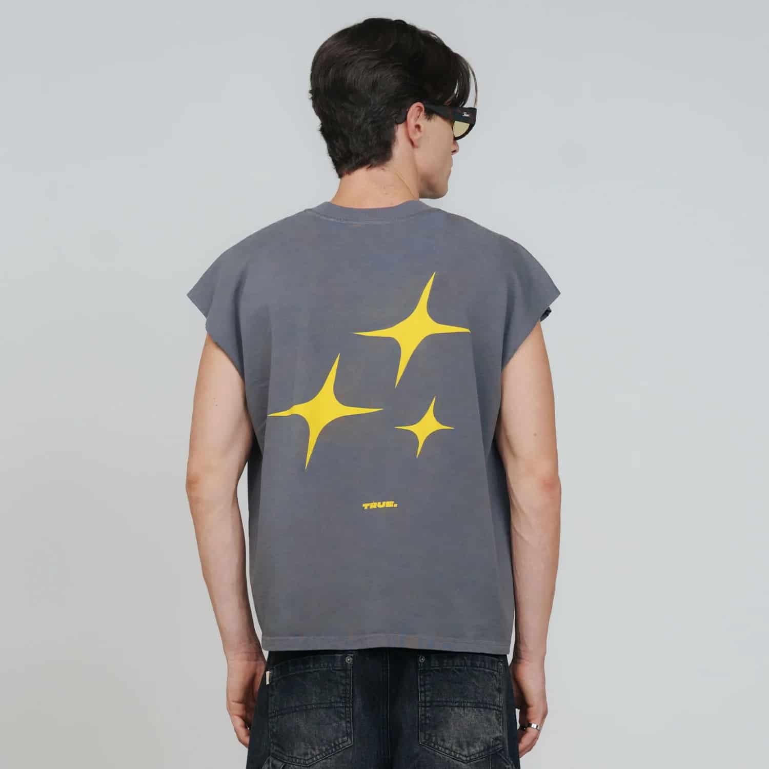 Intuition Sleeveless Tee - Gray - miniatura 4