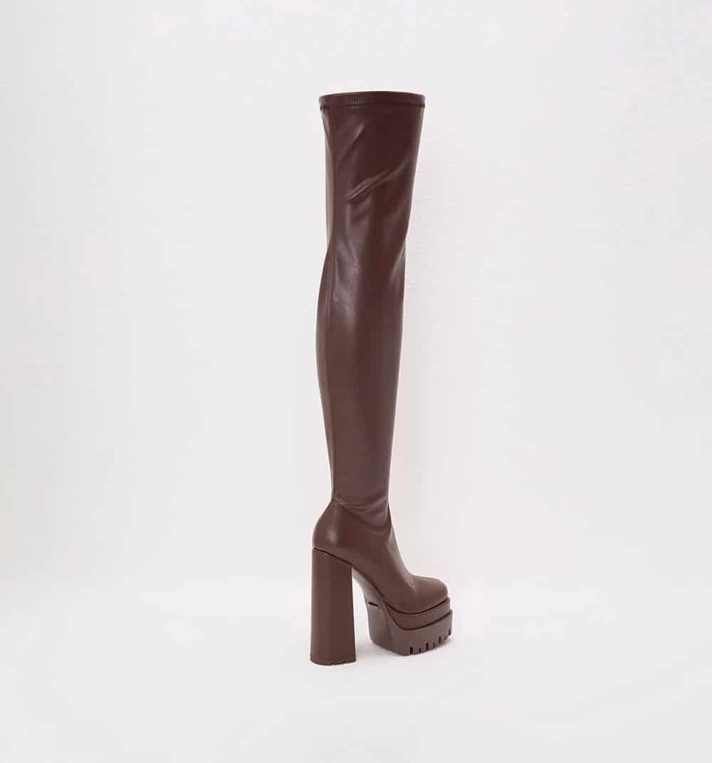 Bota caña alta con doble plataforma suel - miniatura 2