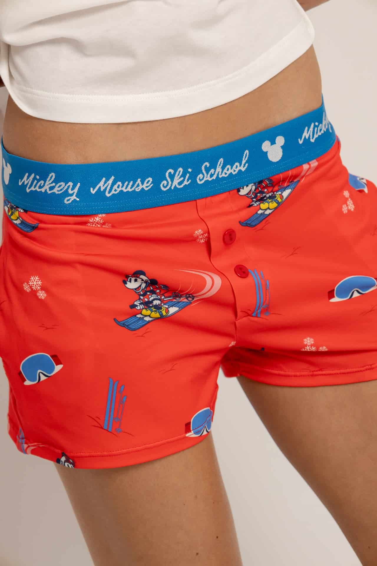 Conjunto Short Elástico Rojo Minnie - miniatura 3