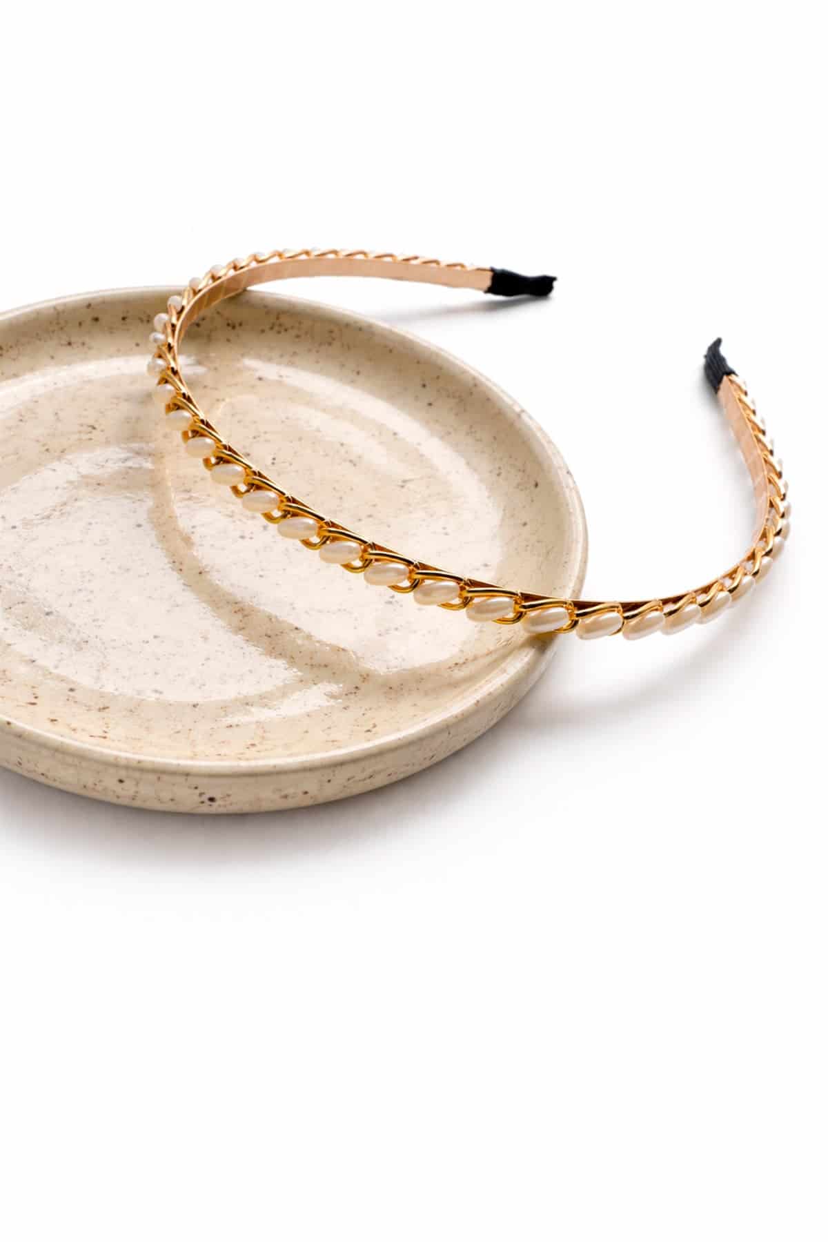 Diadema con Perlas - miniatura 3