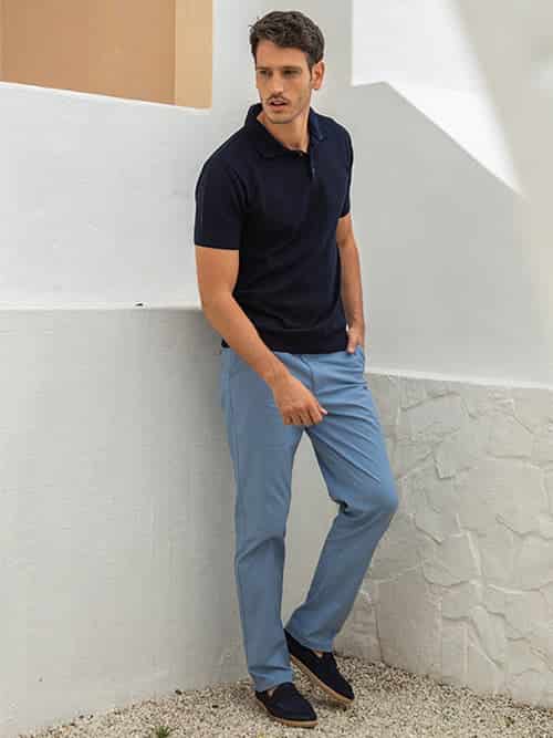 PANTALON AZUL PASTEL - miniatura 2