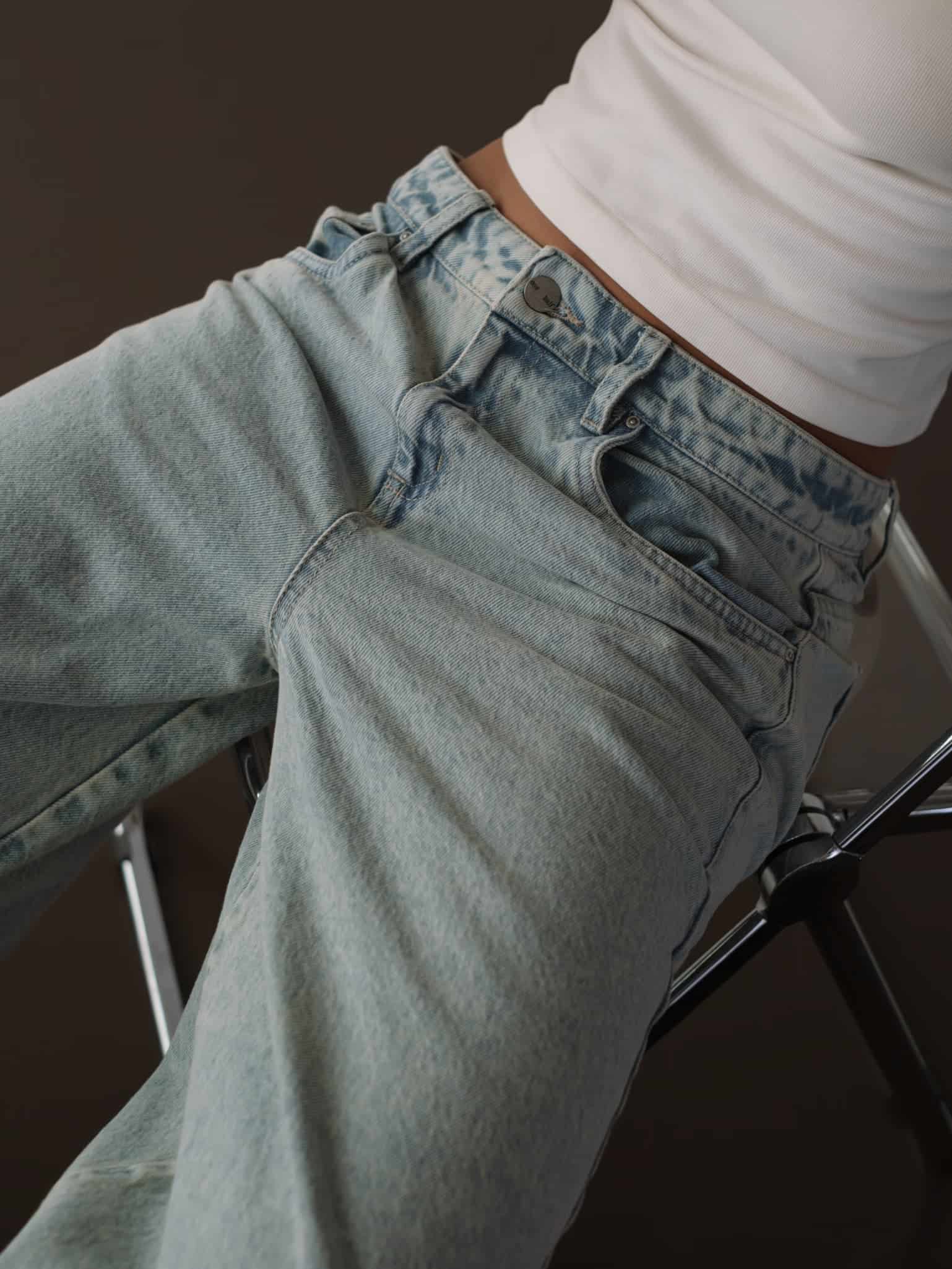 THE CULOTTE CLASSIC JEAN - NEW SOFT BLUE - miniatura 11