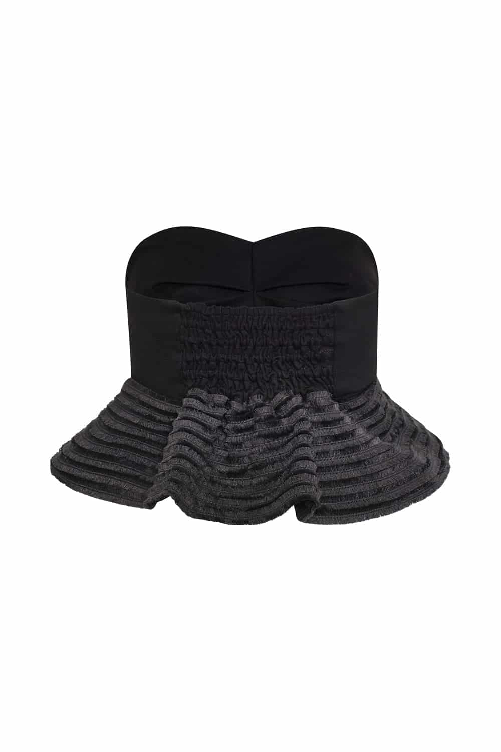 Crop top del mar negro - miniatura 3