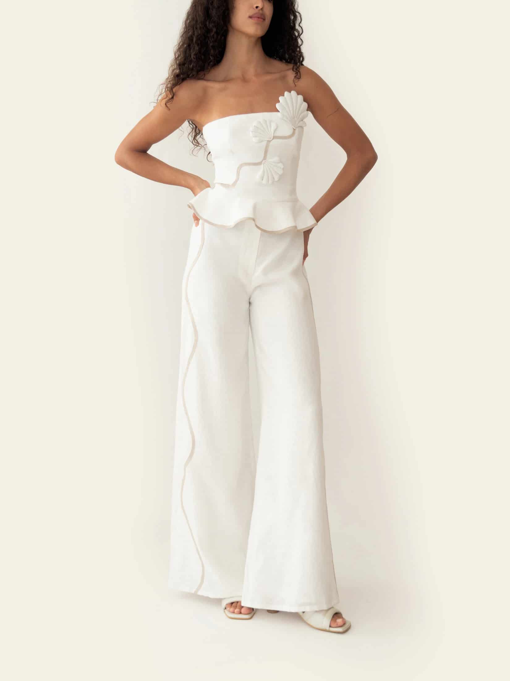 VAIANA TOP IVORY - miniatura 3
