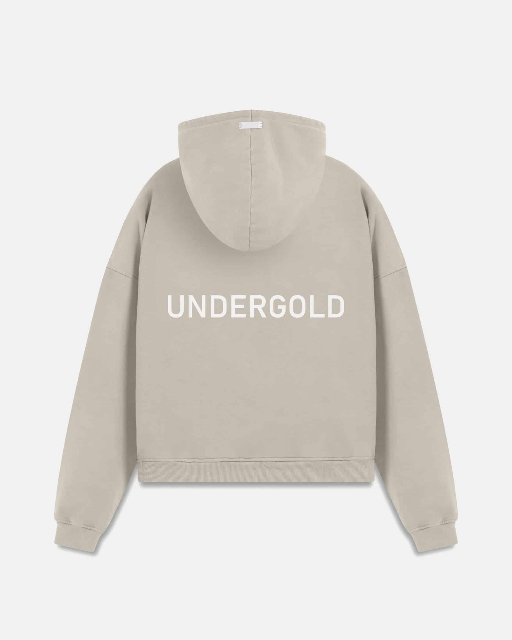 Line Basic Hoodie Cream - miniatura 1