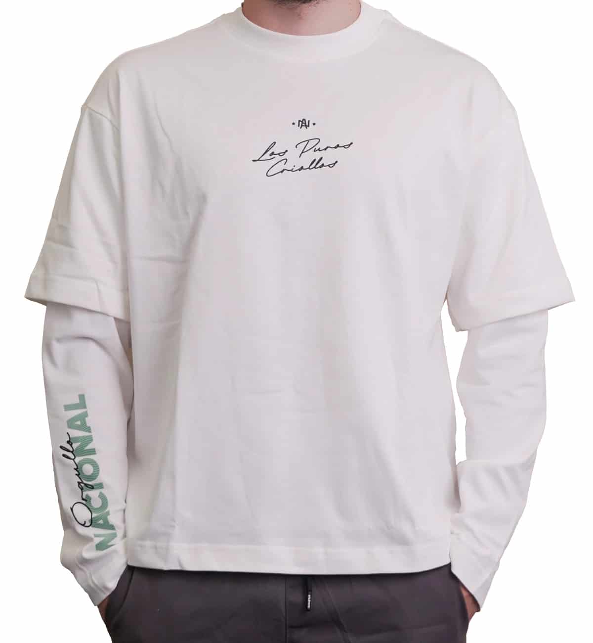 CAMIBUZO BLANCO HOMBRE FRENTE AN LPC - miniatura 1