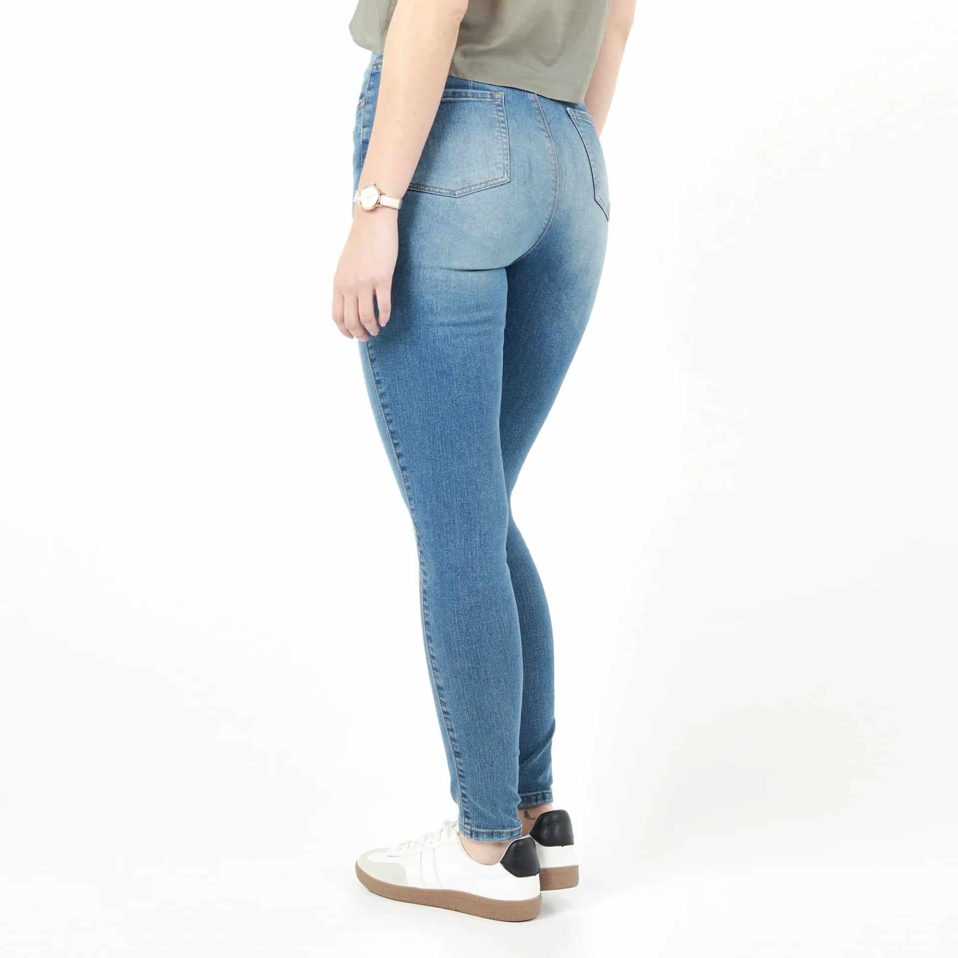 Jean Ilussion Tiro Medio Bota Skinny - miniatura 4