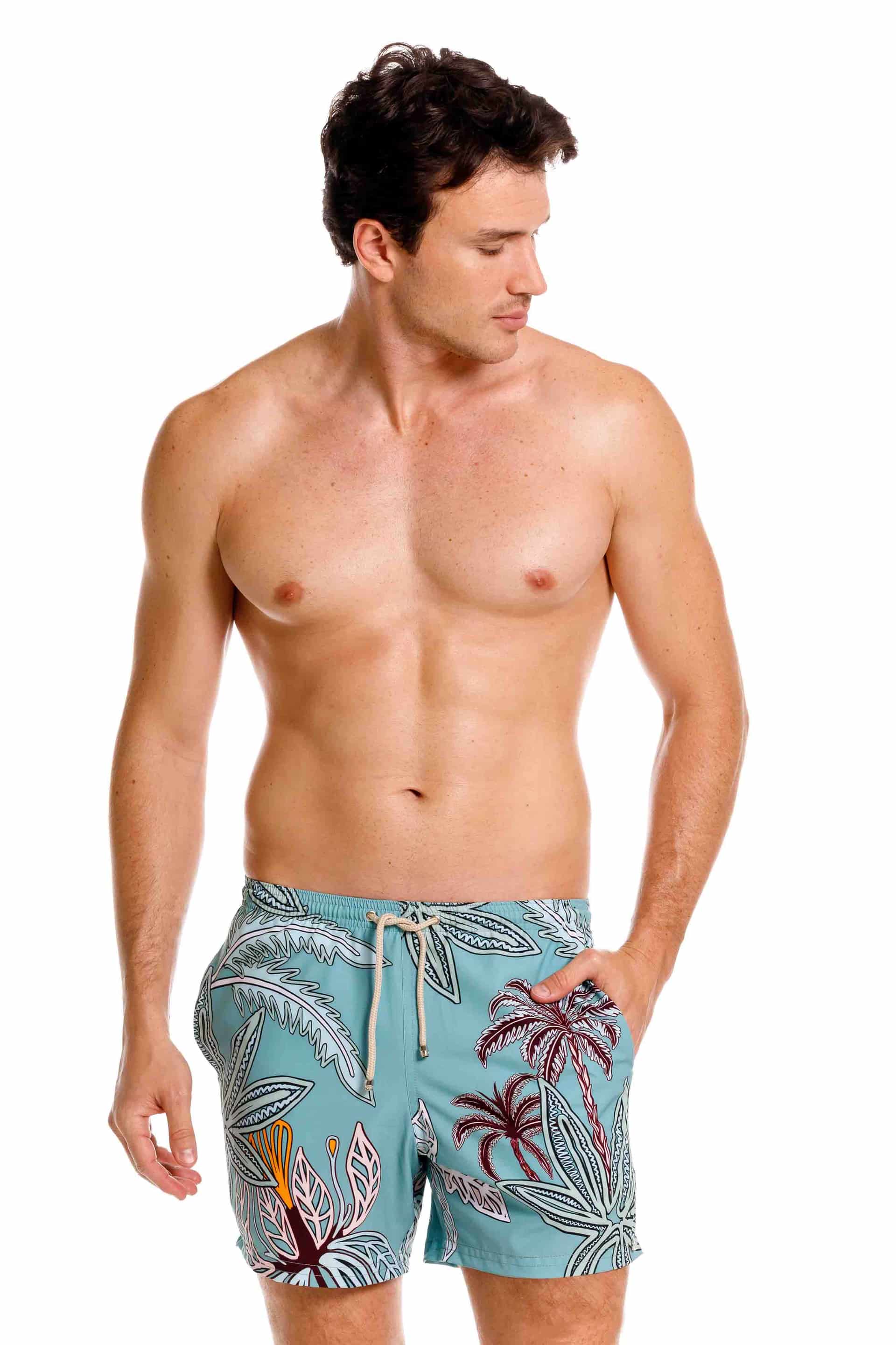 Pantaloneta Maxipalms Beige - miniatura 1