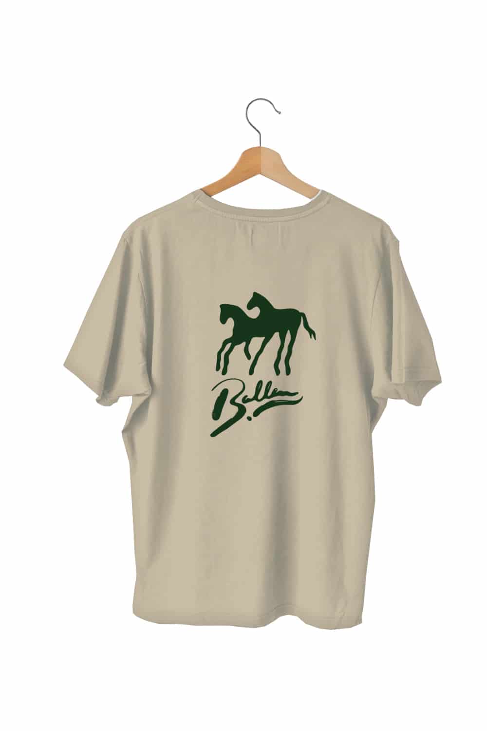 BALLEN HORSES SHIRT - BEIGE - miniatura 1