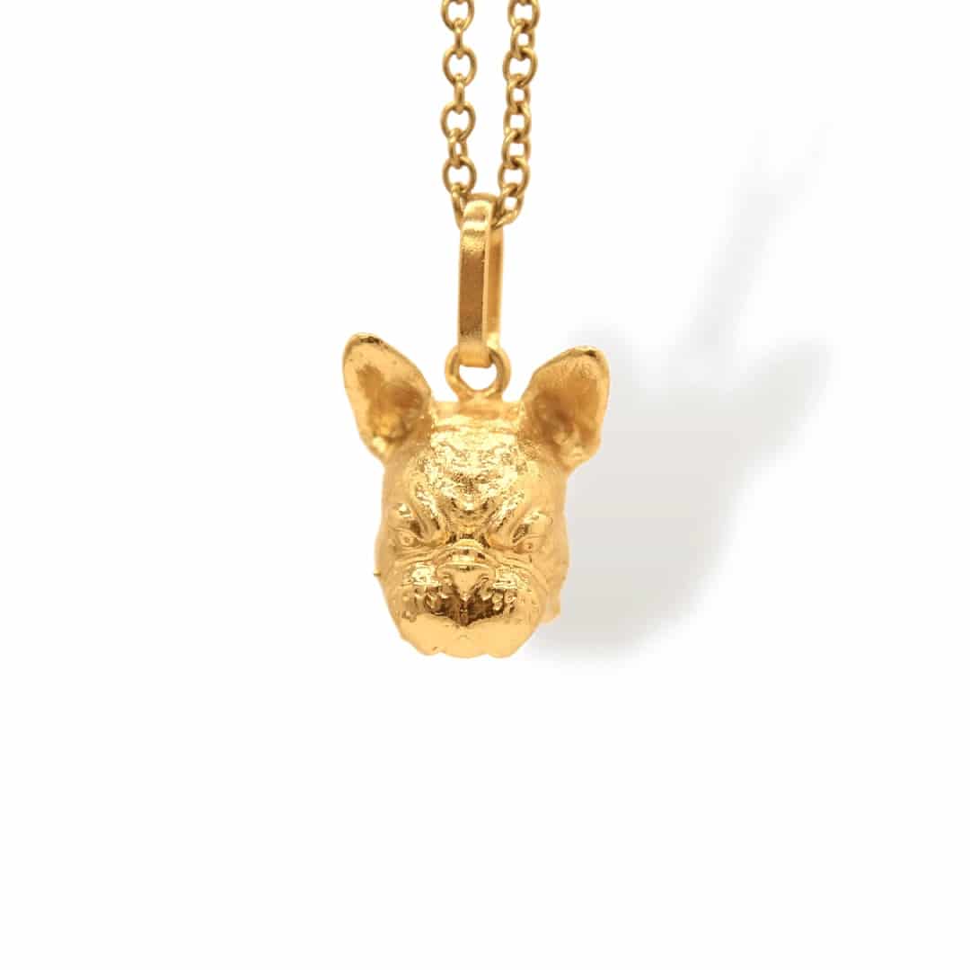 Cadena de Bulldog Francés - miniatura 1