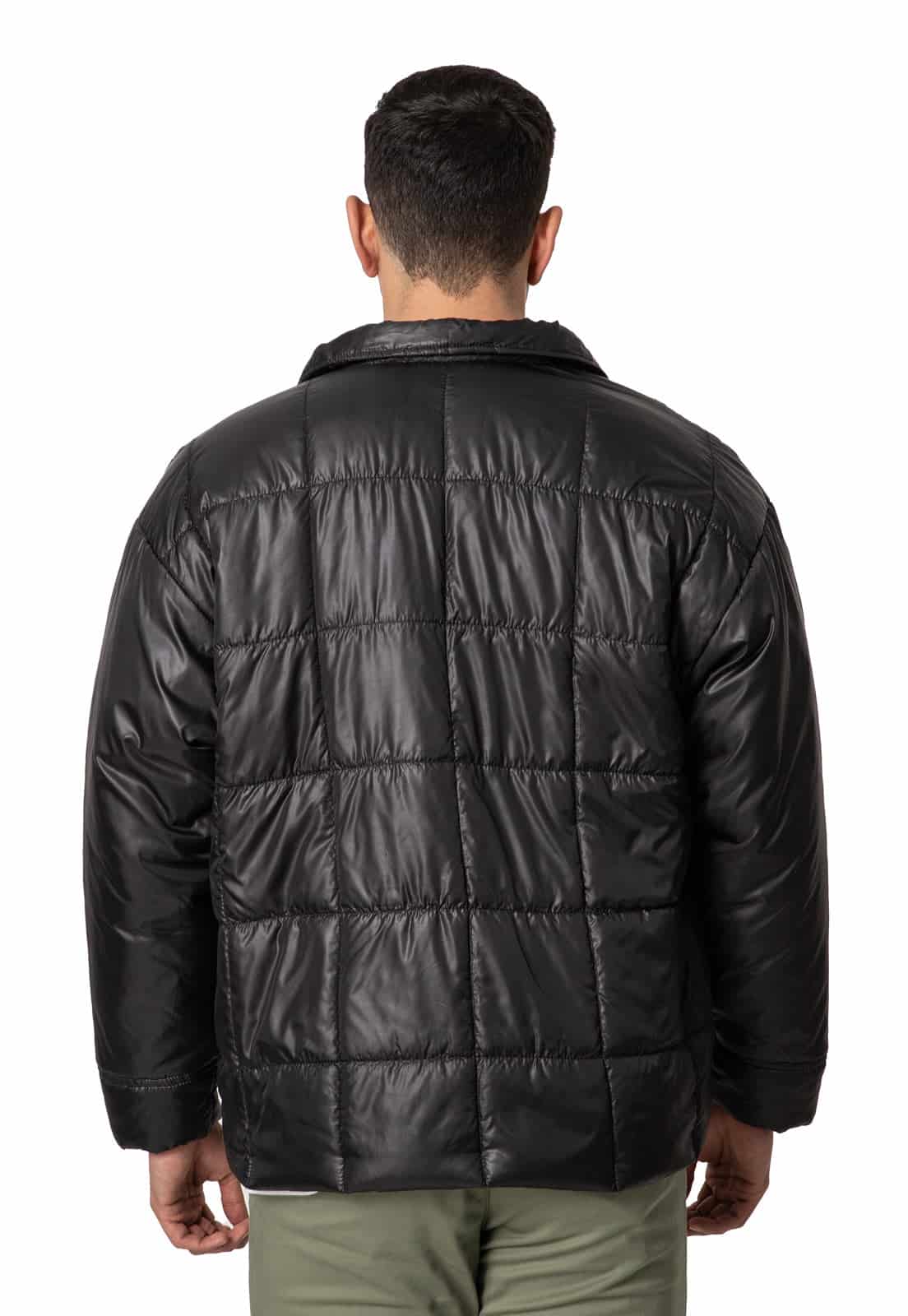 Chaqueta puffer negra - miniatura 8
