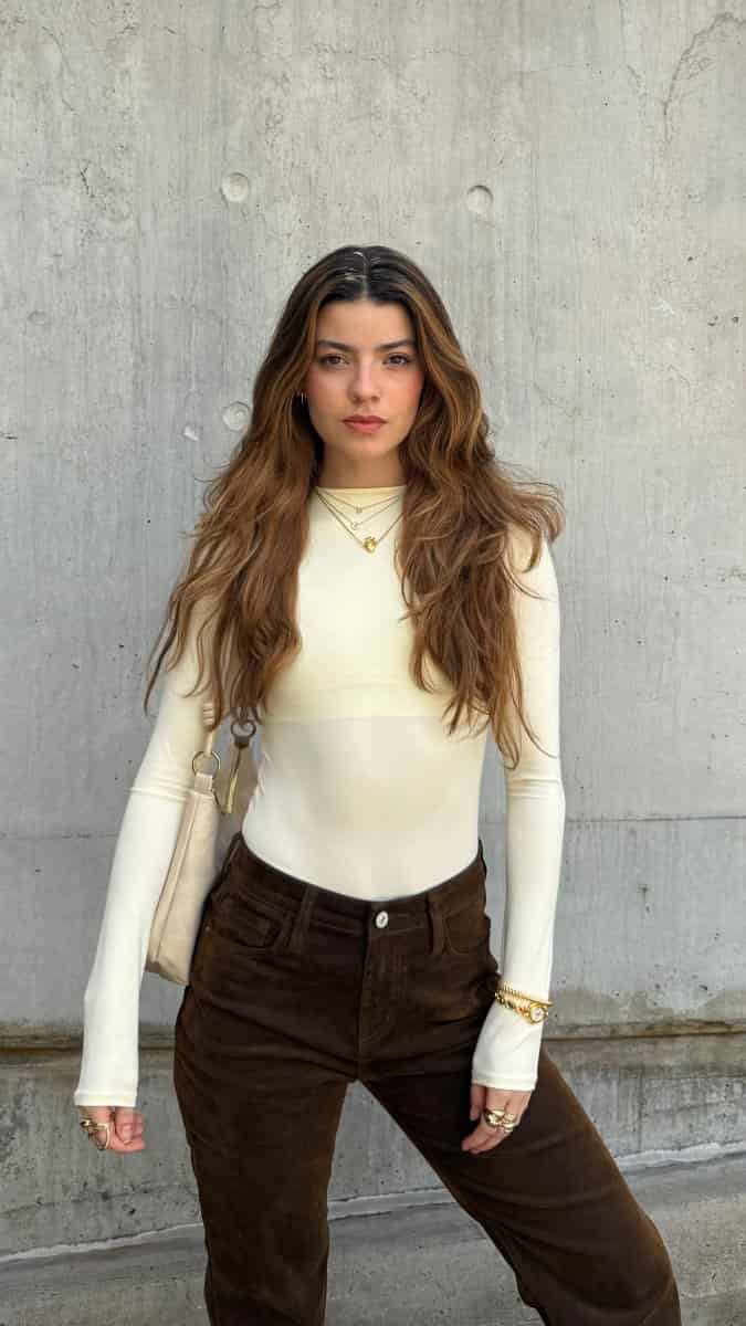 Body cuello cerrado Bora - Butter Yellow - miniatura 2