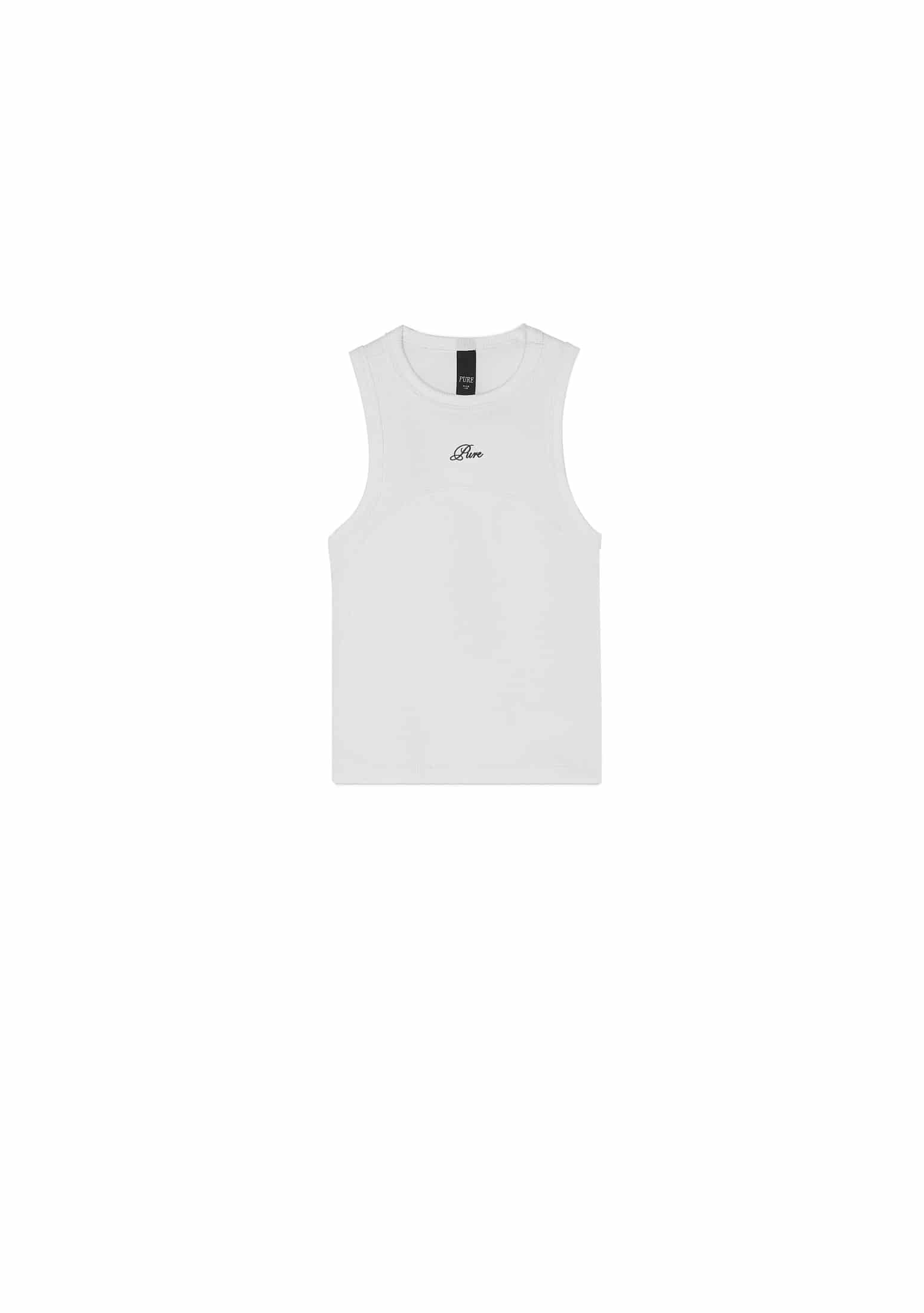 Rustic white Tank top - miniatura 1