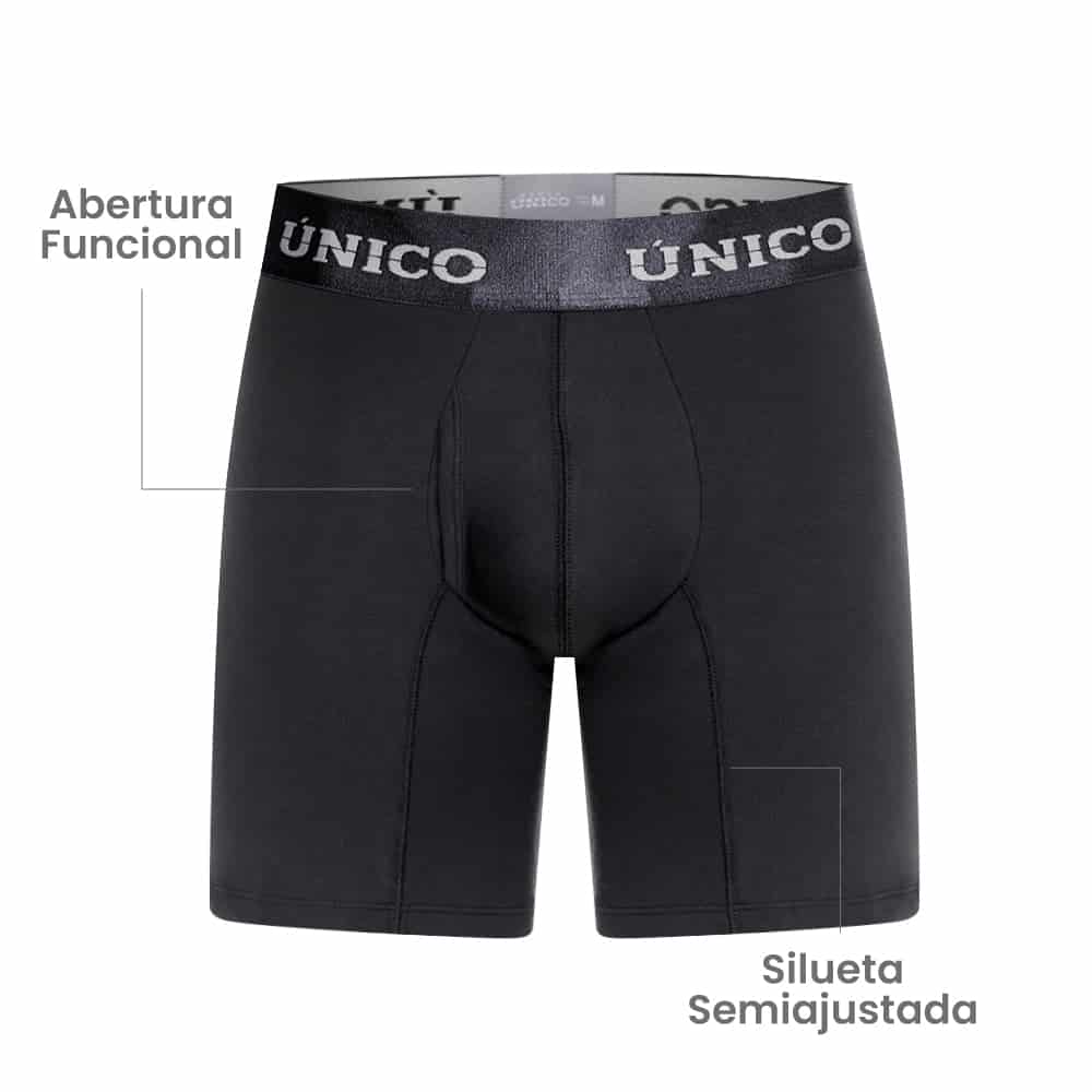 BOXER MEDIO RELAX FIT GREY GRIS - miniatura 1