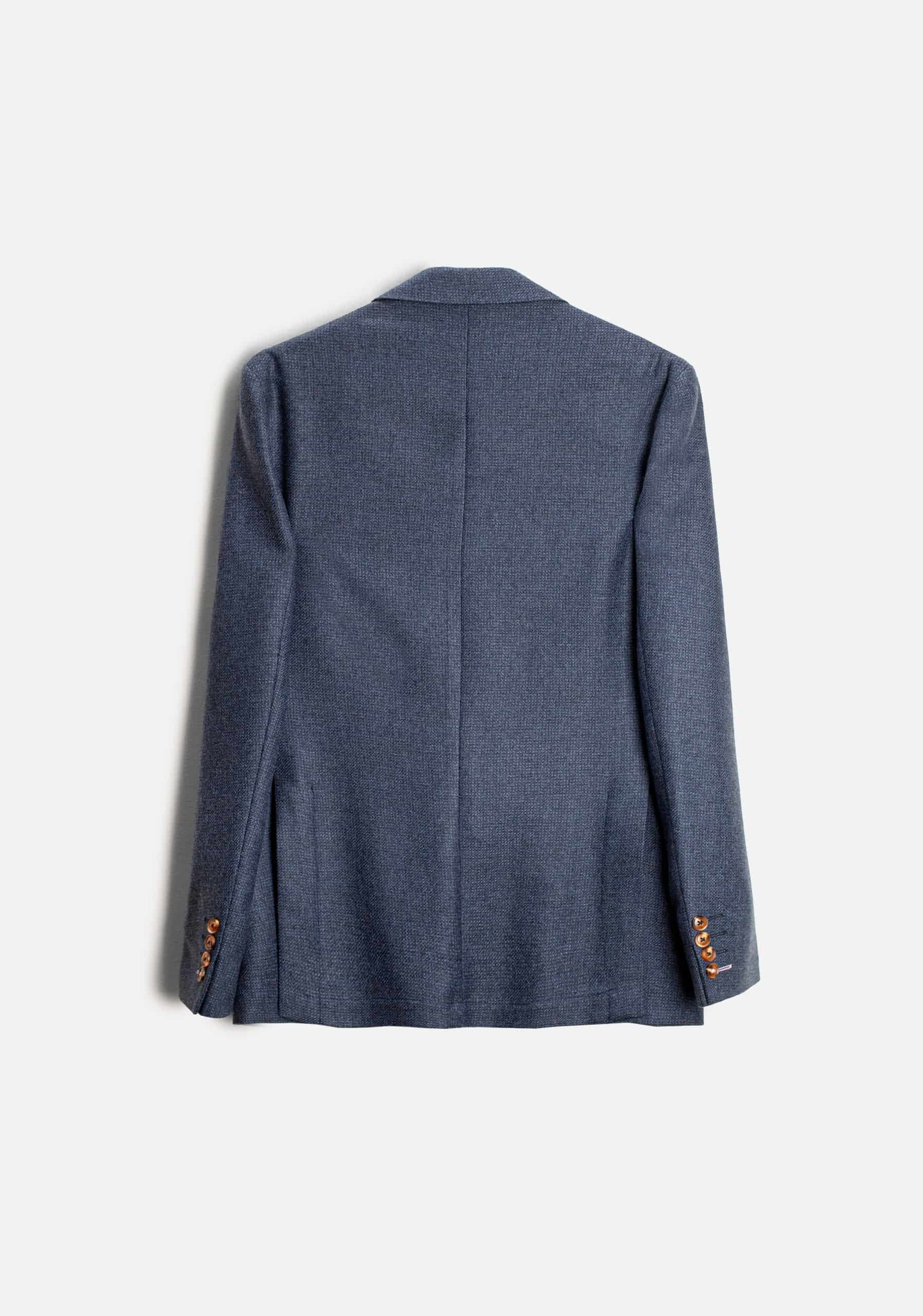 Blazer H Poett Lana Azul Med - miniatura 4