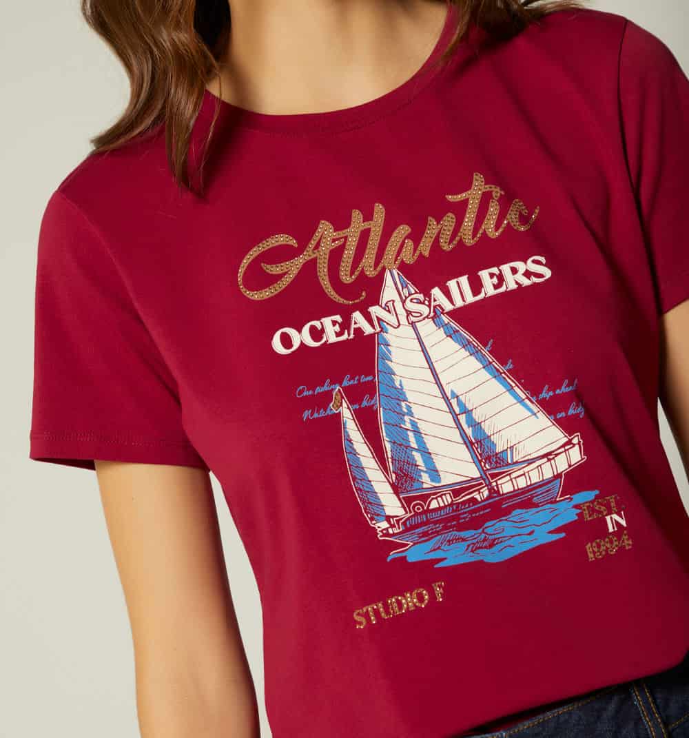 Camiseta estampado con hot fix - miniatura 7