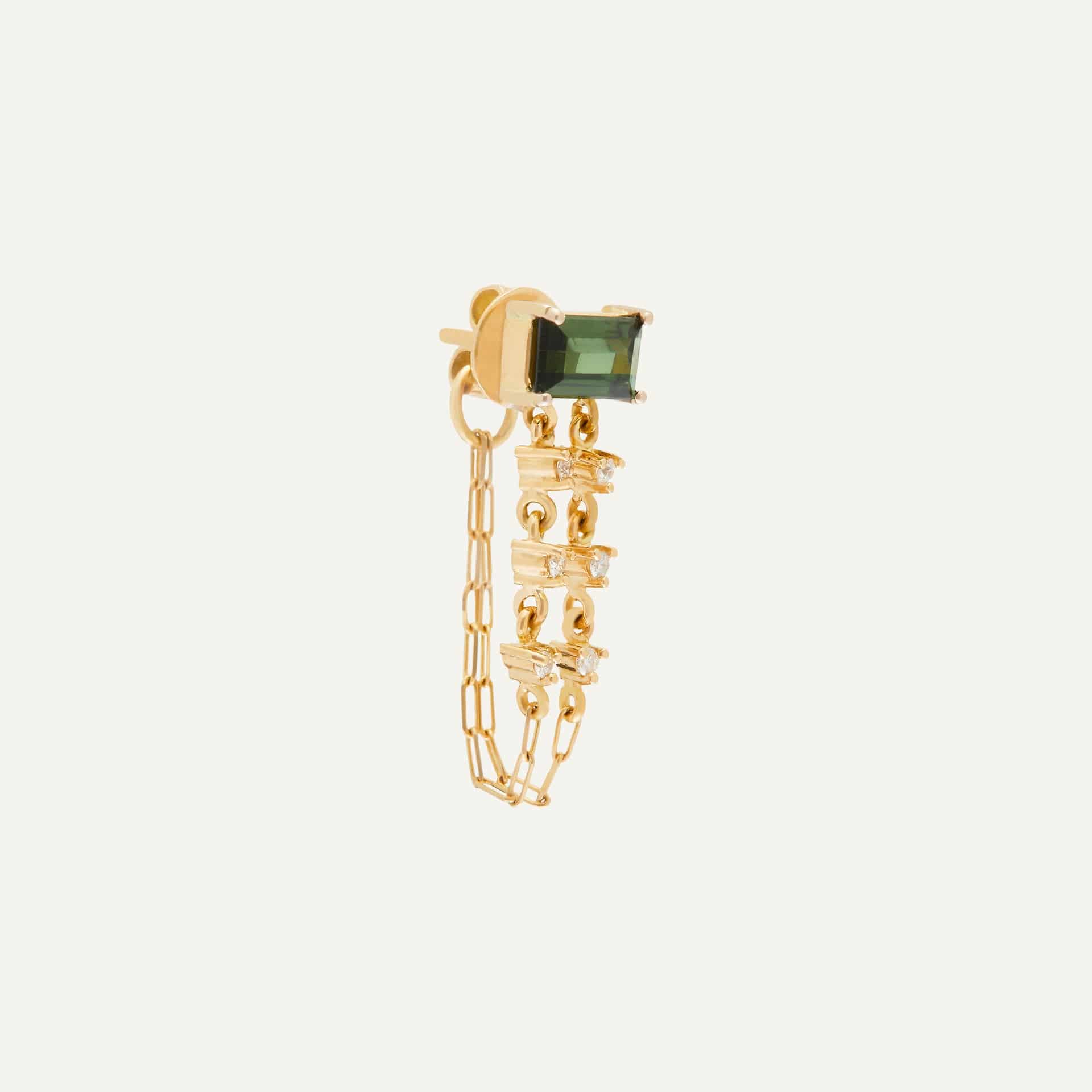 Arete Street string doble cadena - miniatura 1