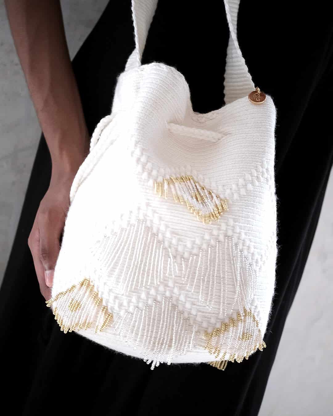 Mochila Wayuu Soul pearl - miniatura 4