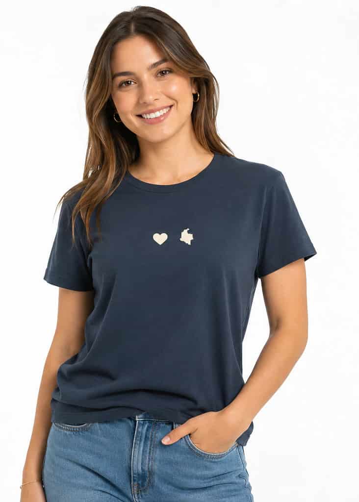 CTW Camiseta With Love Colombia azul oscuro - miniatura 1