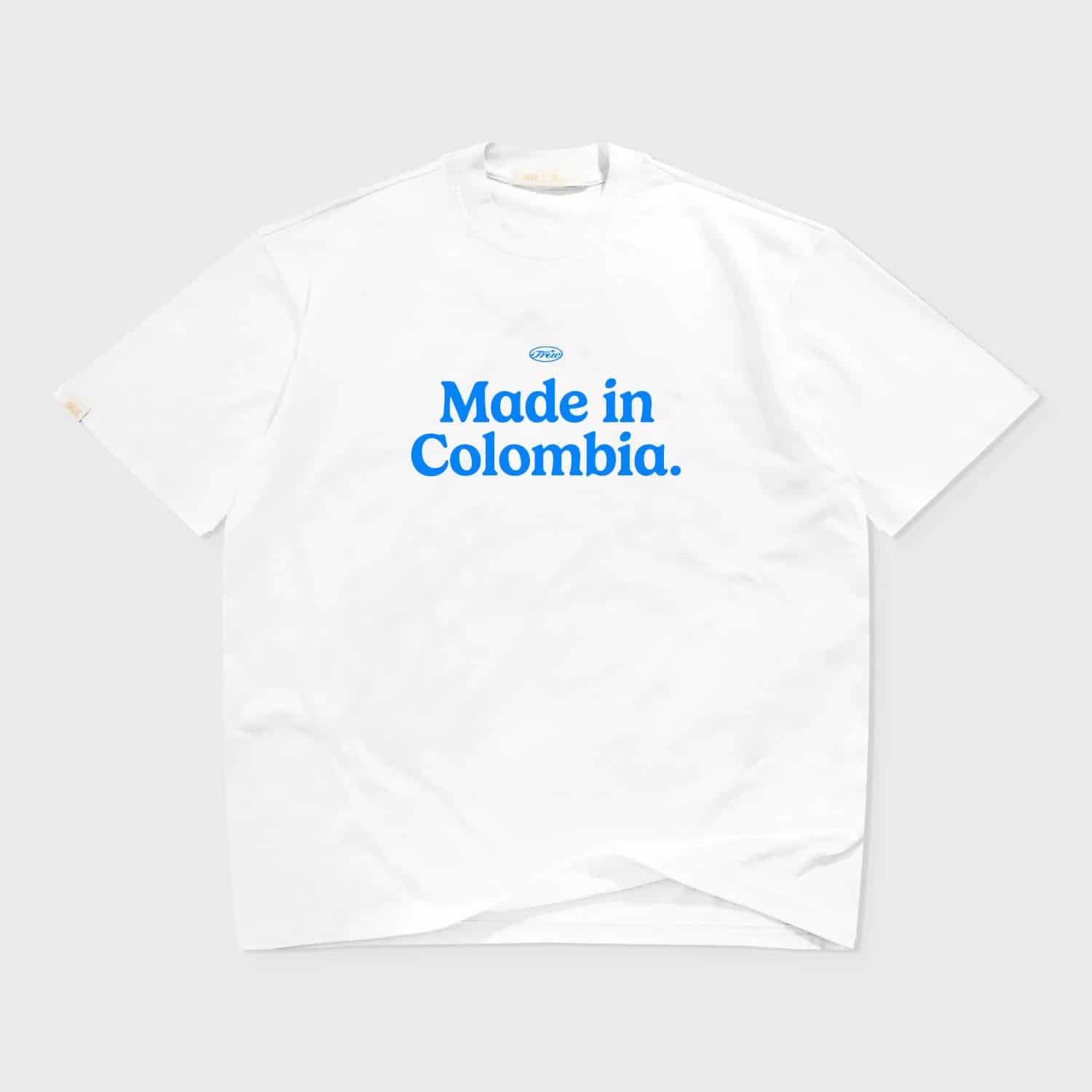 Colombia Oversized T-Shirt - White - miniatura 1