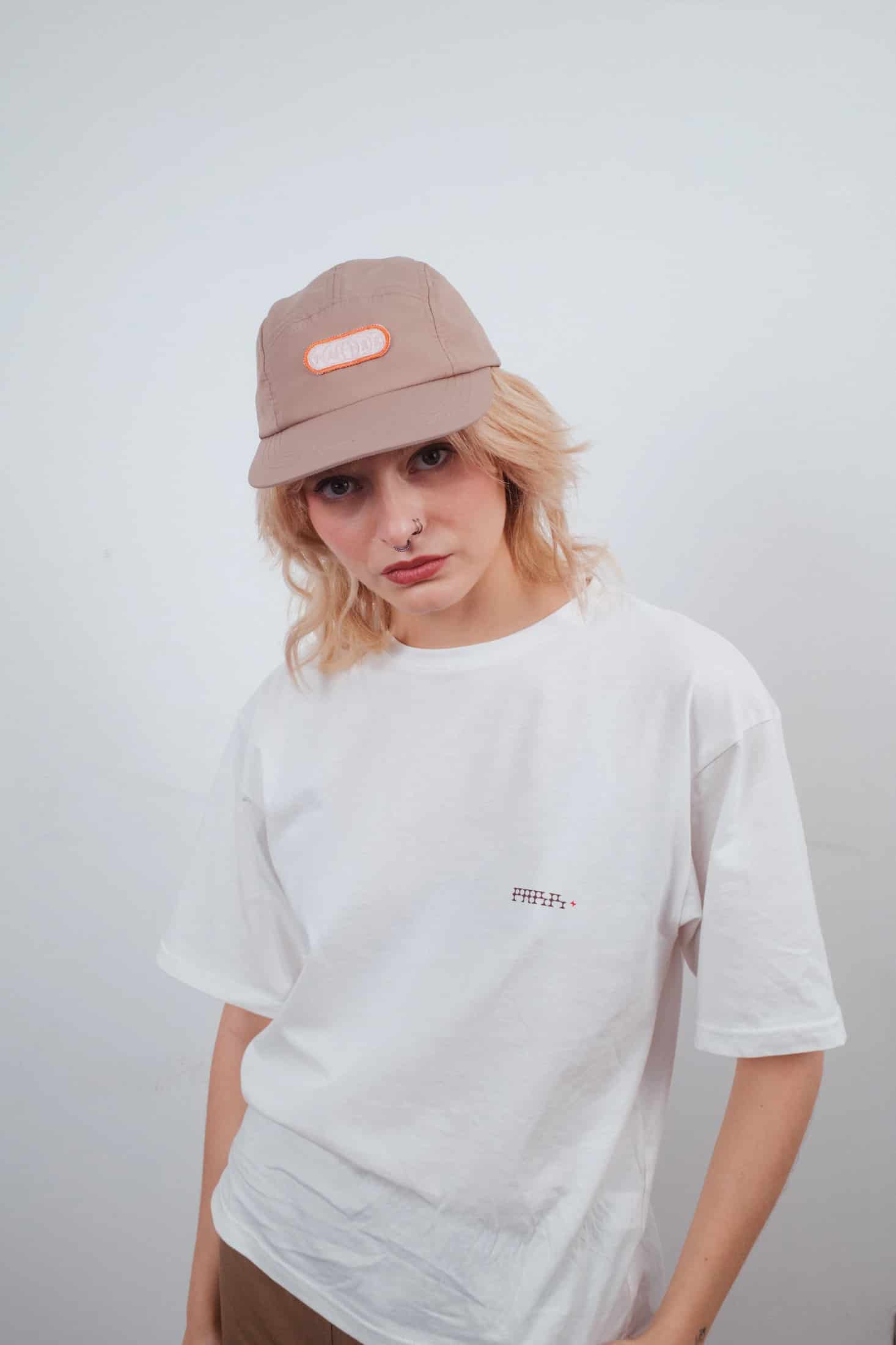 Gorra Five Panel Beige - miniatura 3