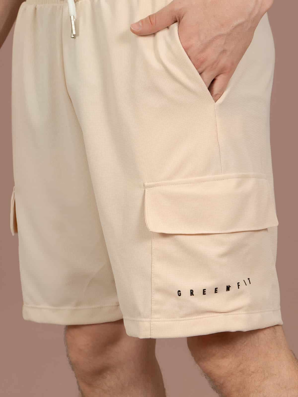 Pantaloneta jordan grecia beige - miniatura 3