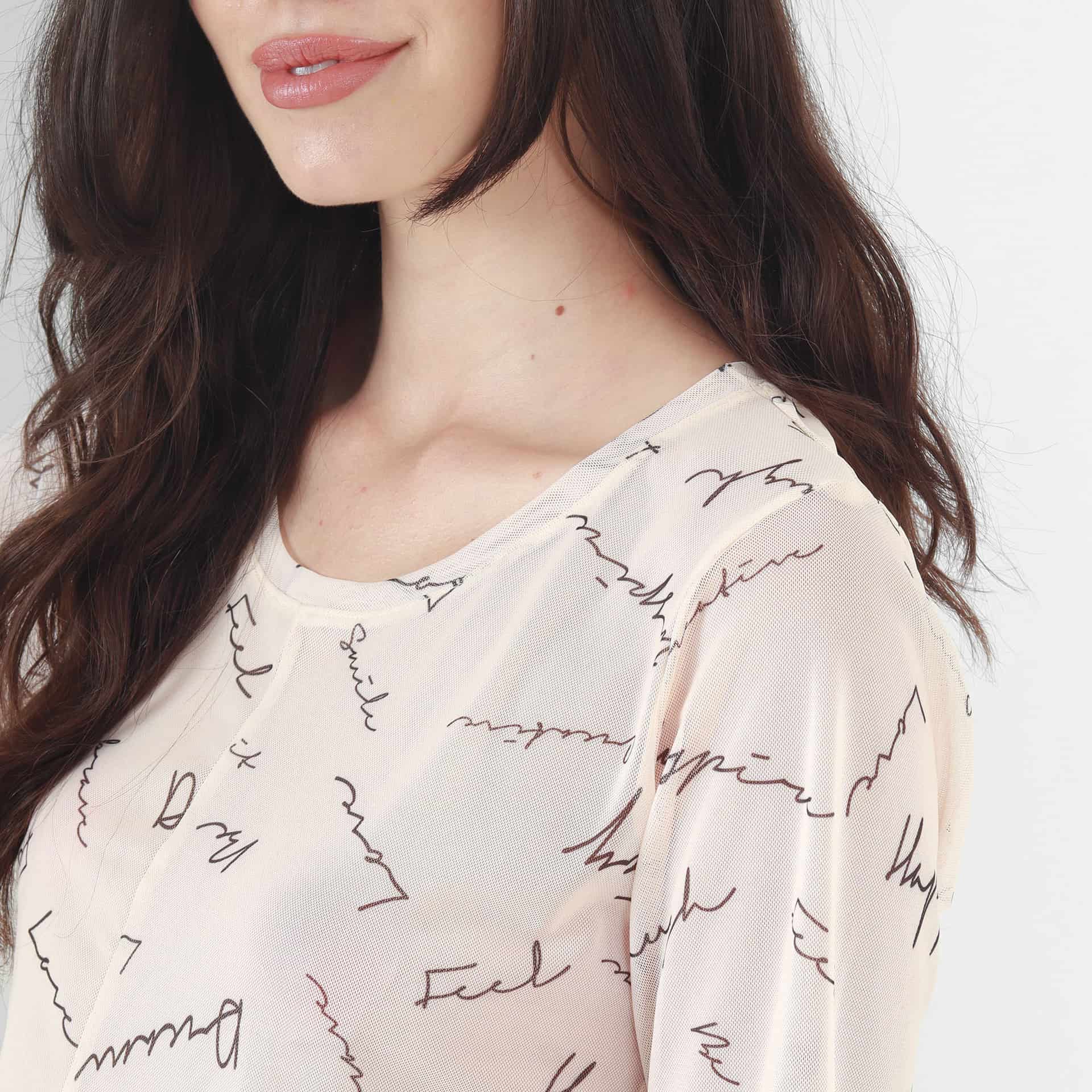 Camiseta Cuello Redondo Manga Al Codo - miniatura 2