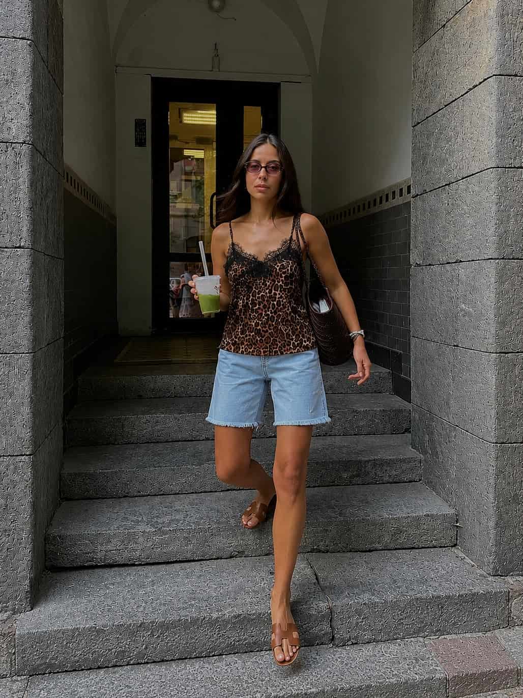 Set Short Florencia Classic Leopard - miniatura 8