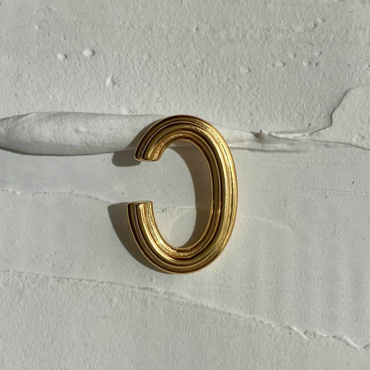 EAR CUFF PARALLEL ORO - miniatura 1