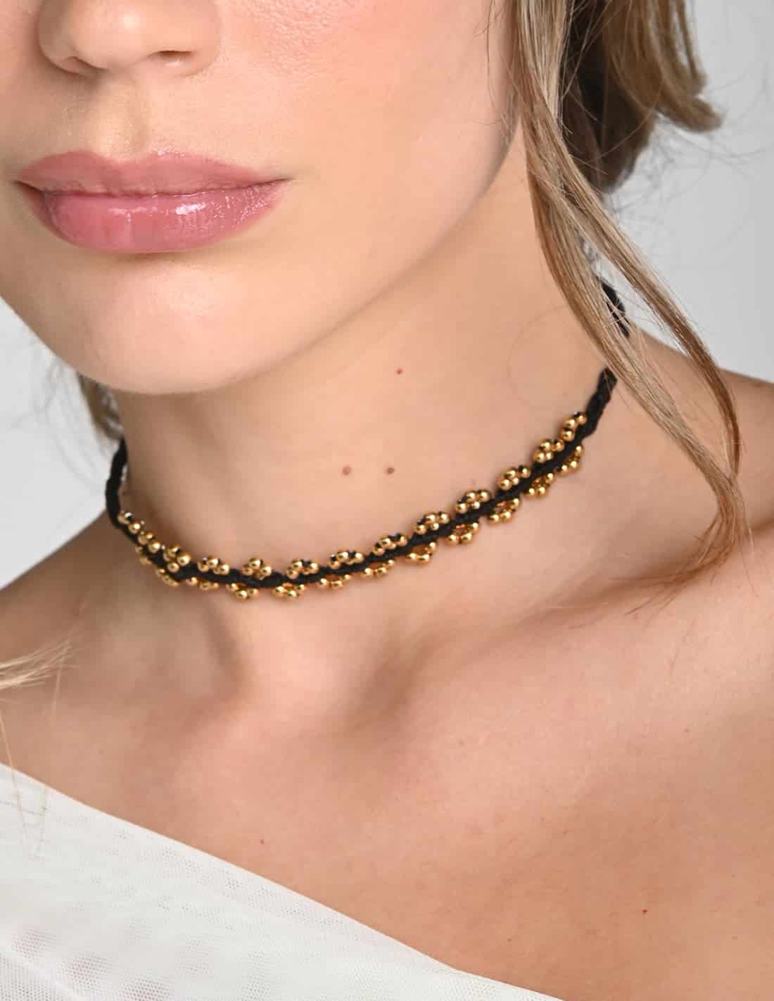 Choker Nayara Negro - miniatura 2