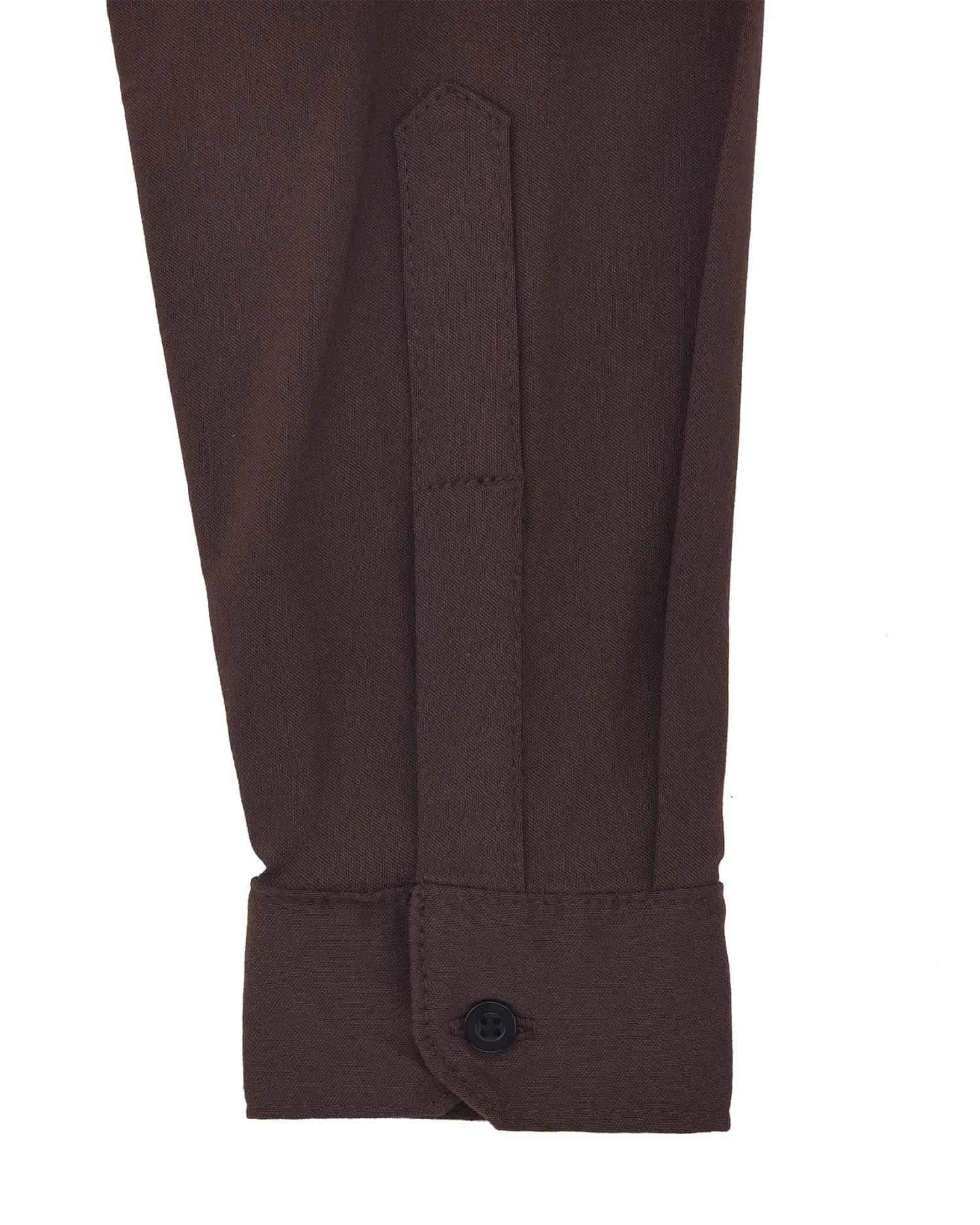 Camisa Oxford Marrón - miniatura 5