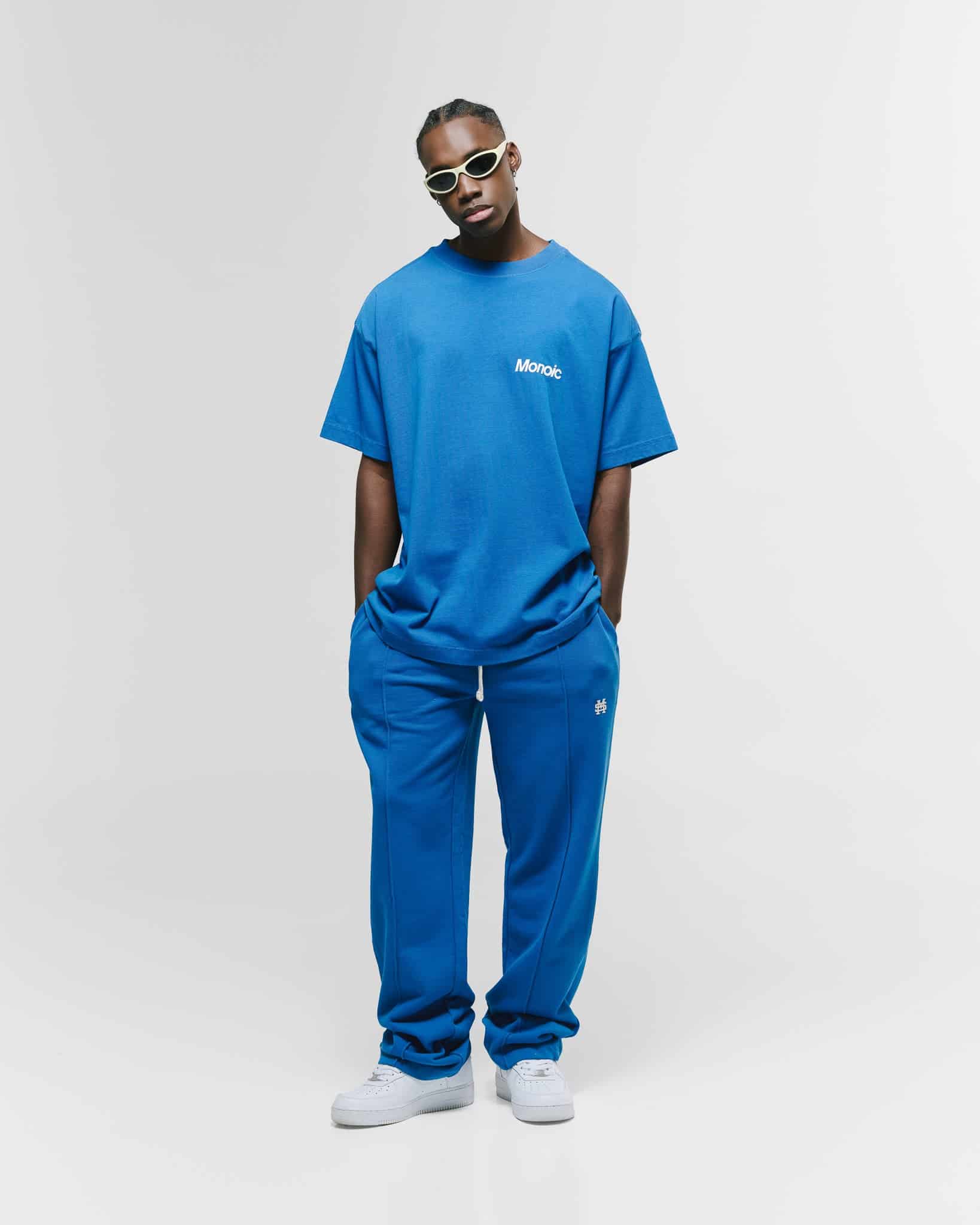 Camiseta Logo Oversized V4 - Azul Claro - miniatura 4