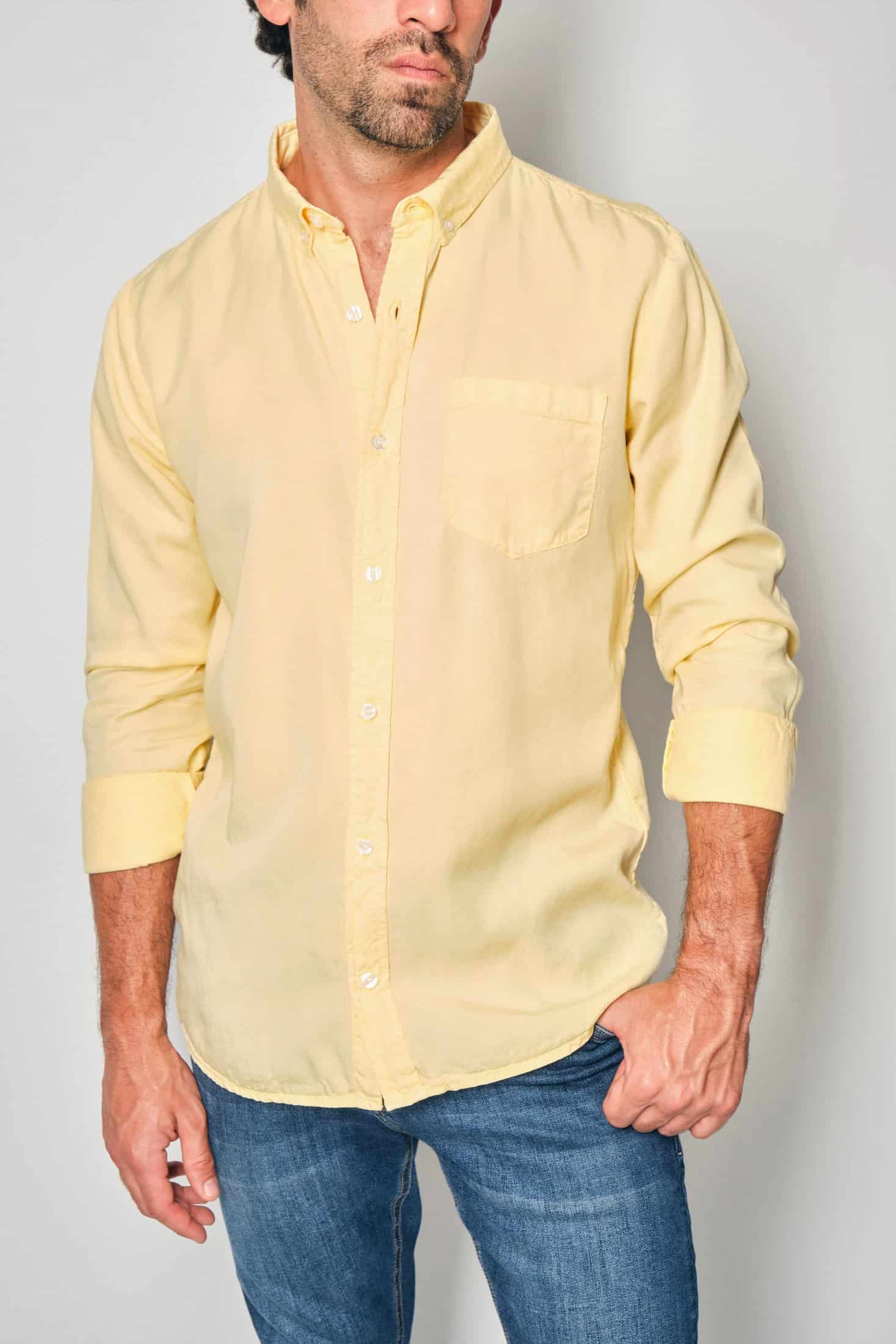 CAMISA LYOCELL BUTTER - miniatura 1