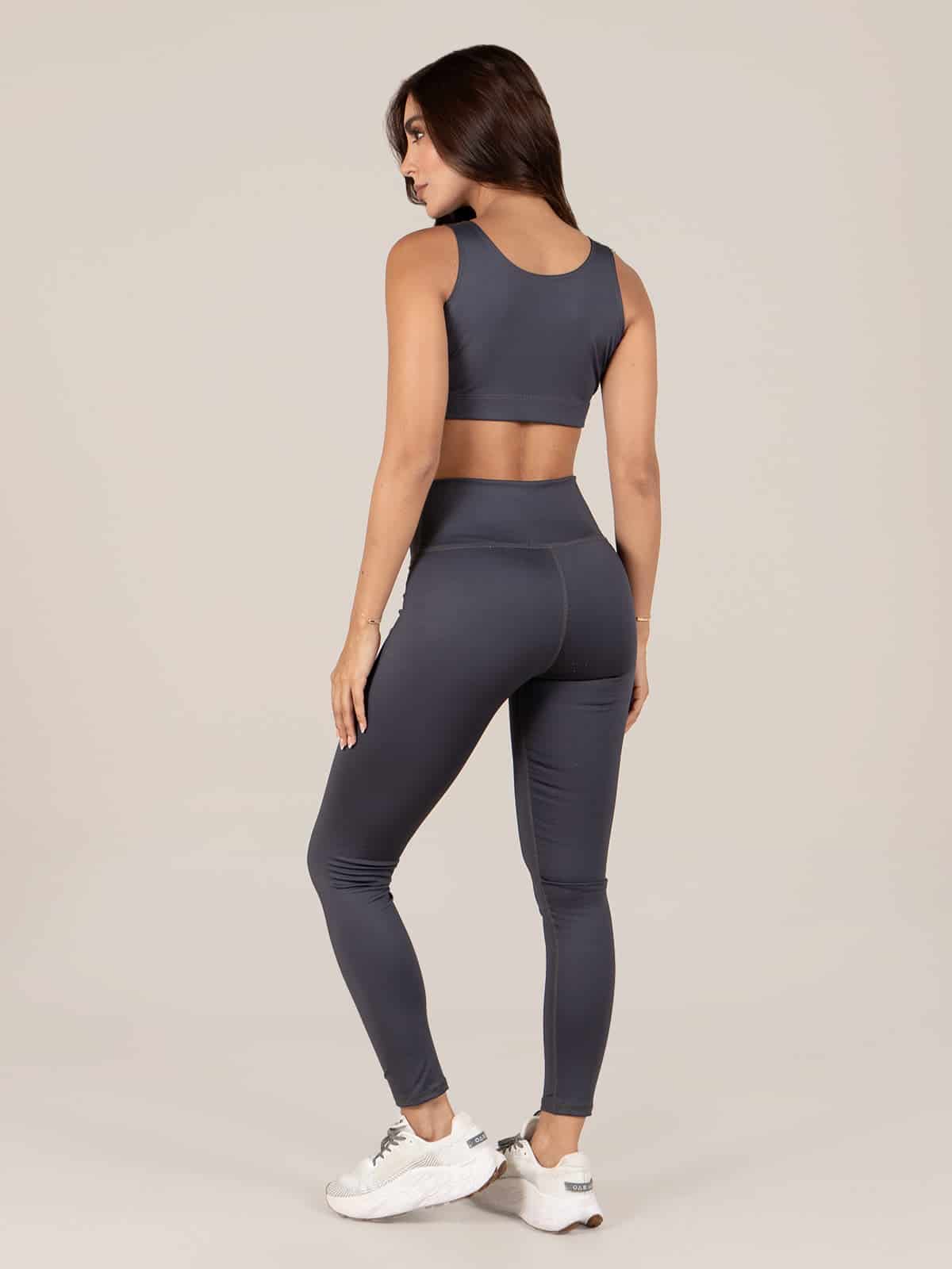 Gris Oscuro Leggins Set - miniatura 2